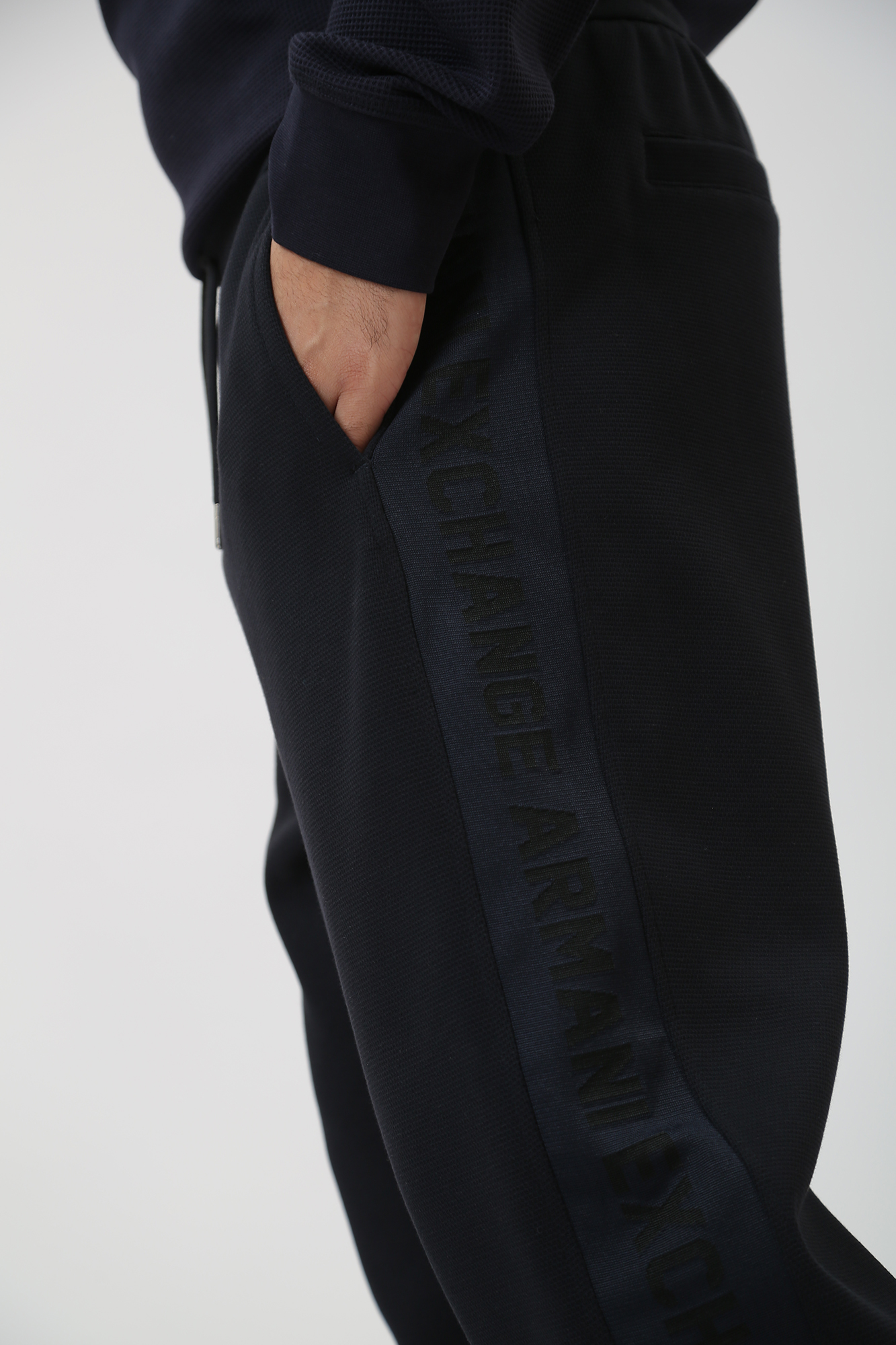 3DZPLA_ZJLGZ Брюки спортивные Armani Exchange Синий