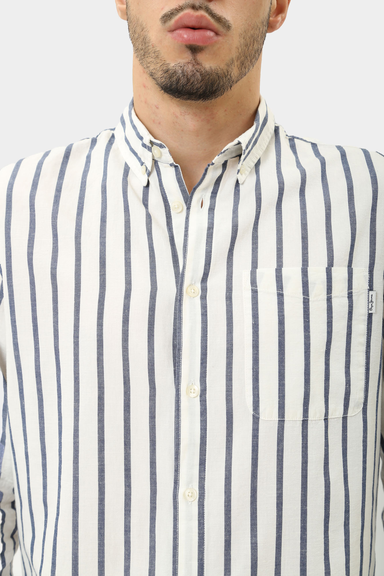 PM308573 Рубашка с длинным рукавом Pepe Jeans Белый