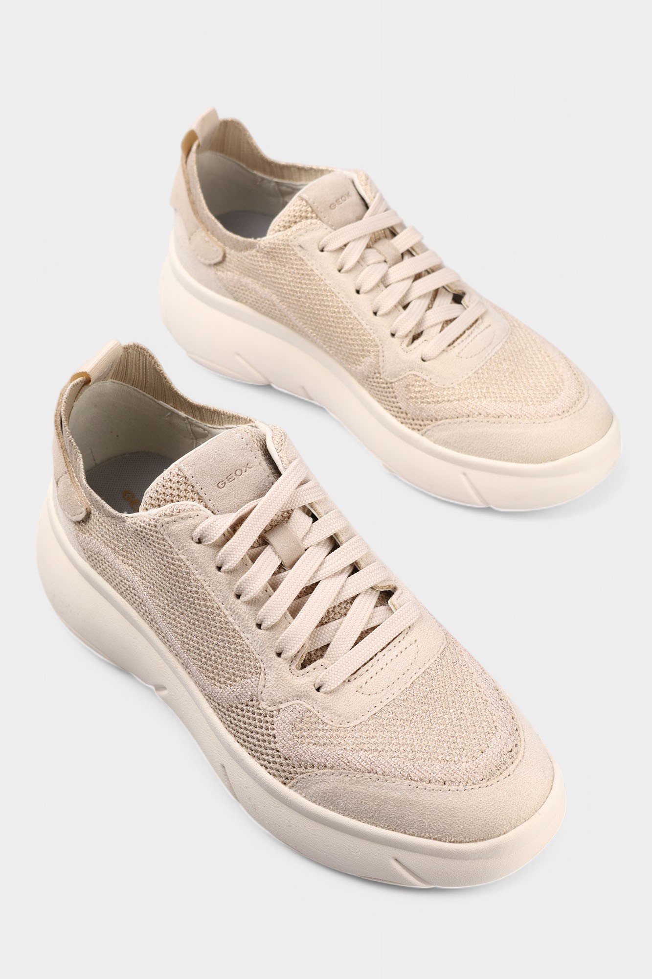 D55NHA09T22C Кроссовки Geox Бежевый