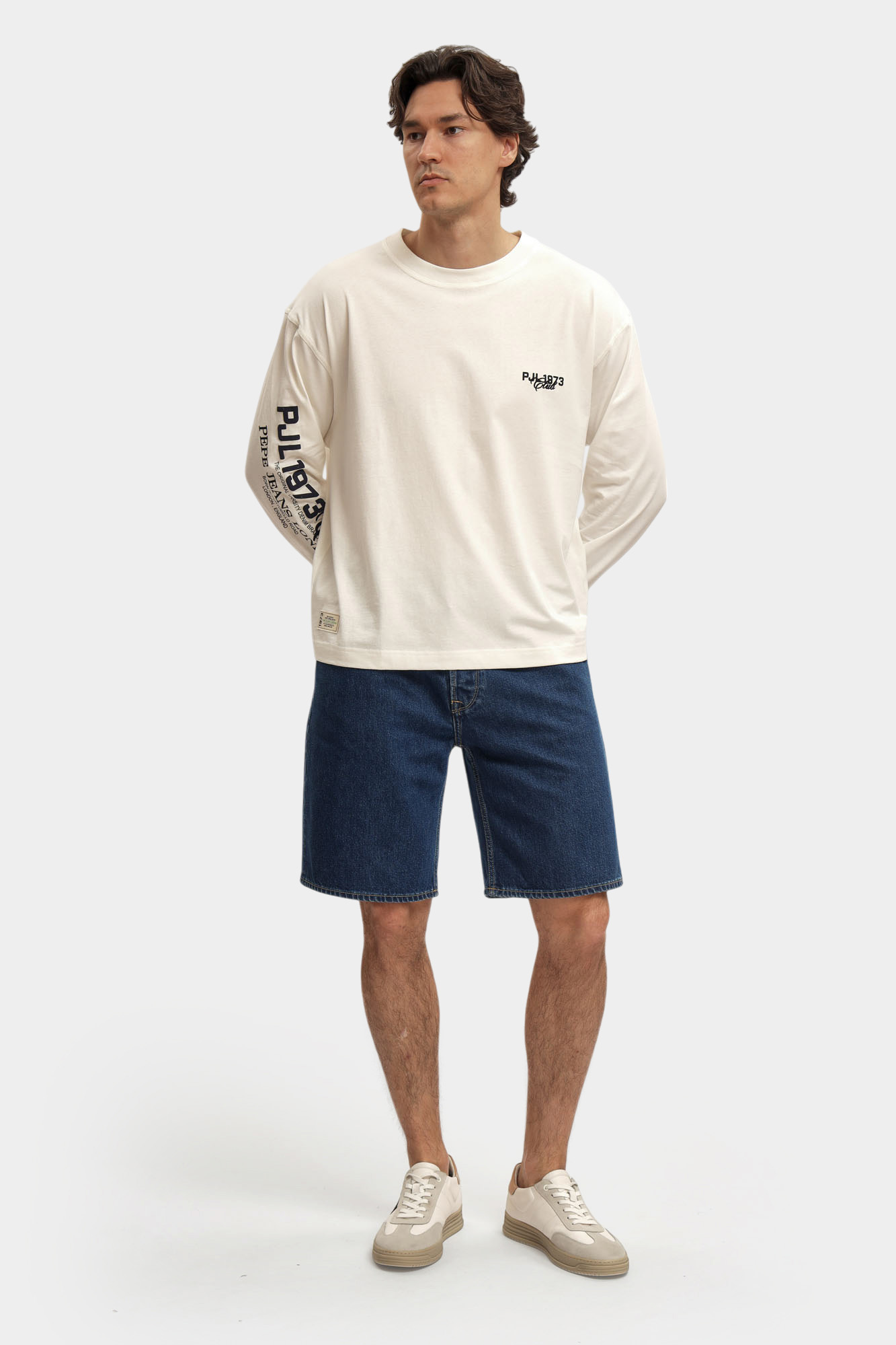PM801176 Шорты джинсовые Pepe Jeans Синий