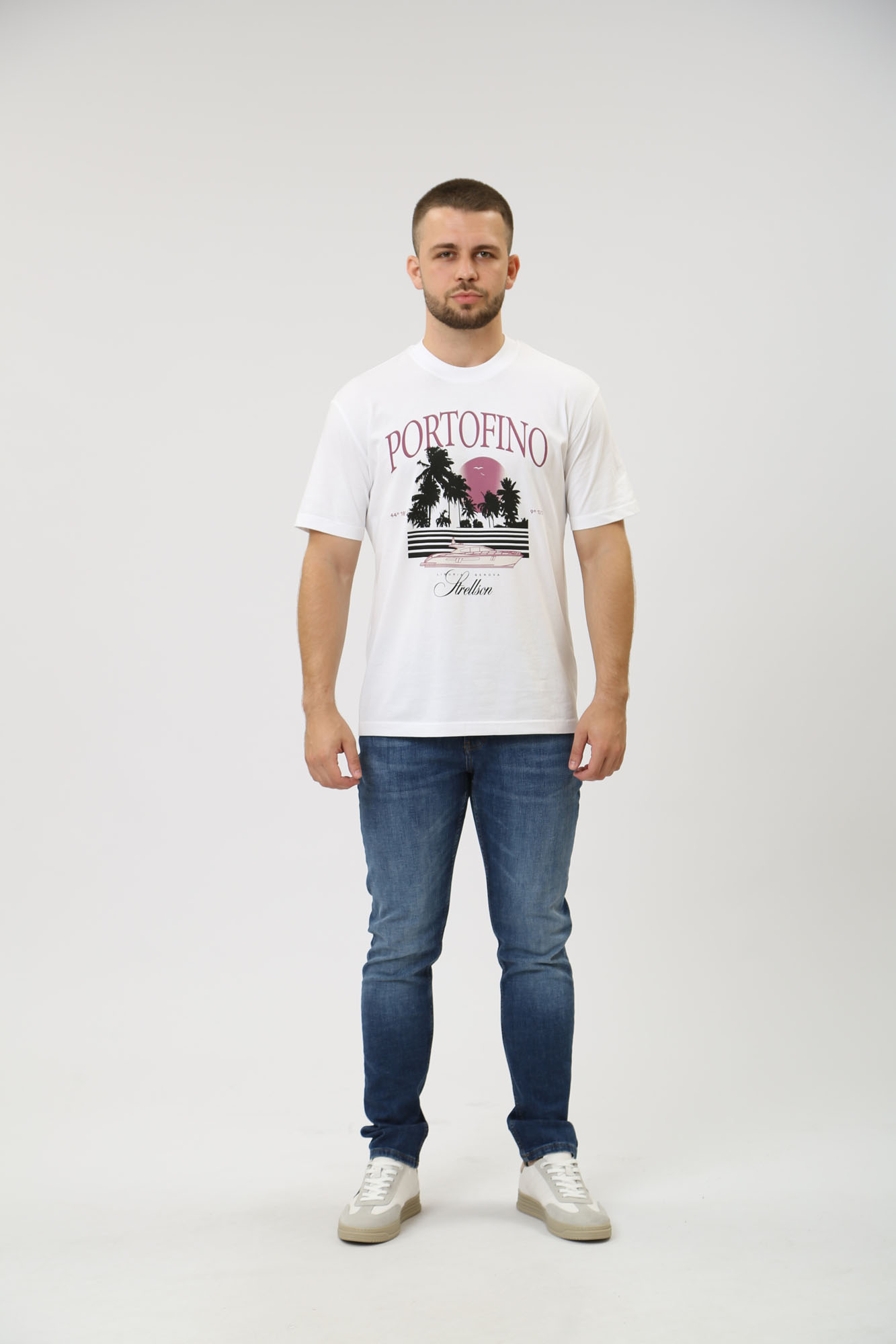 30041538_10017704 Футболка Strellson Белый