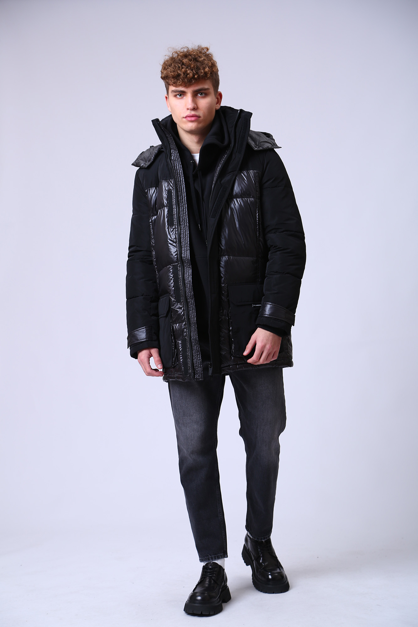 524503_505006 Куртка пуховая Karl Lagerfeld Черный