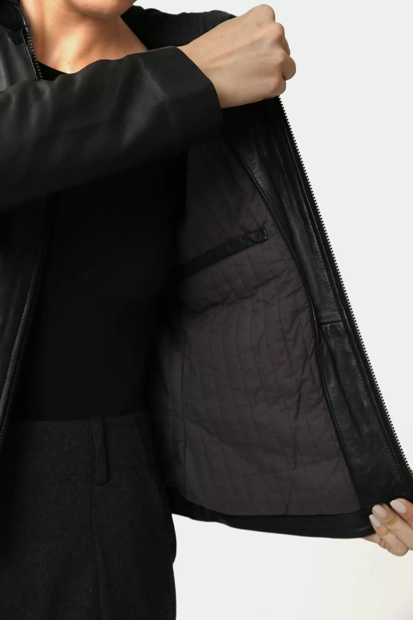 MU-W242-161 куртка кожаная mustang 