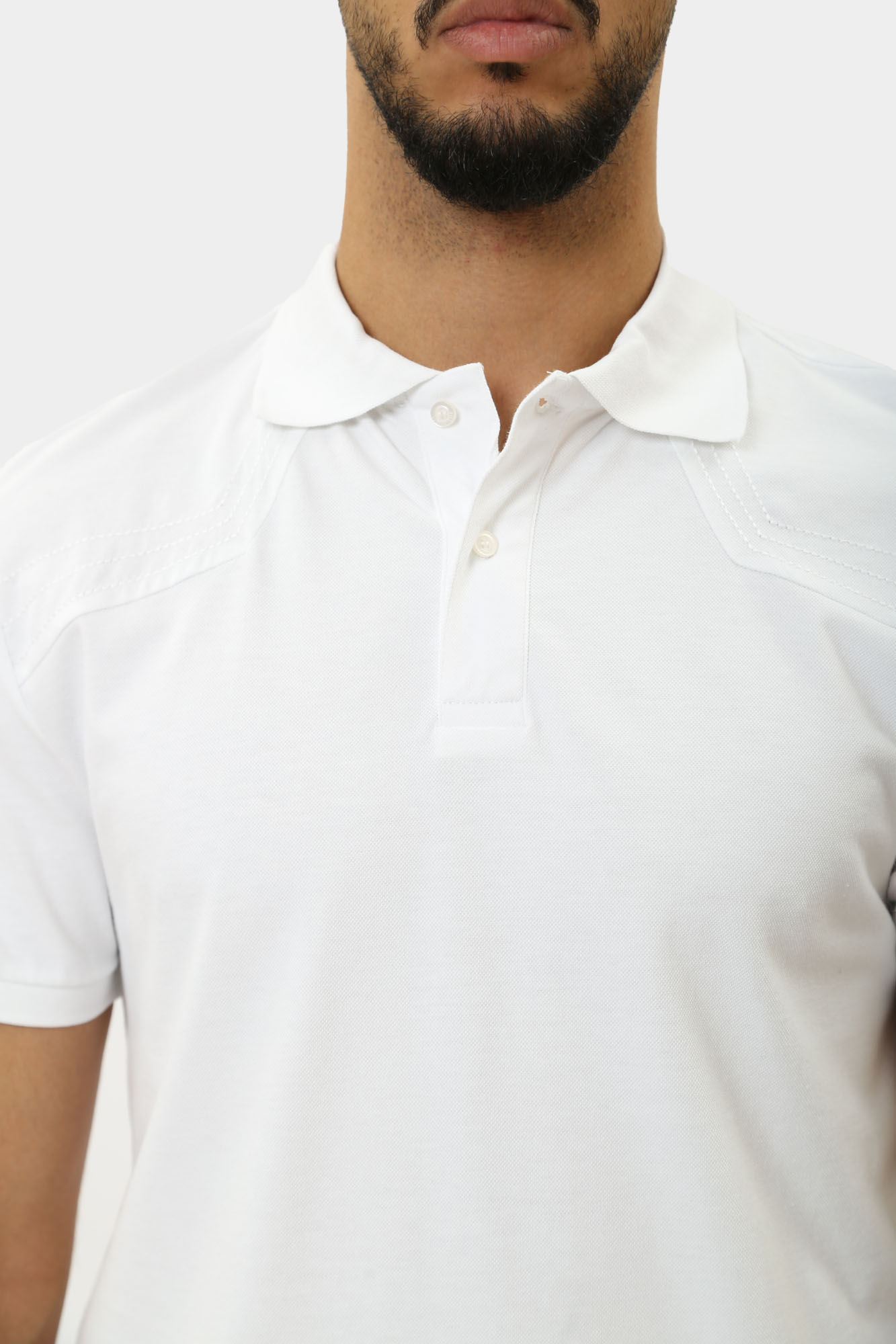 PBMT0270 Поло Bikkembergs Белый