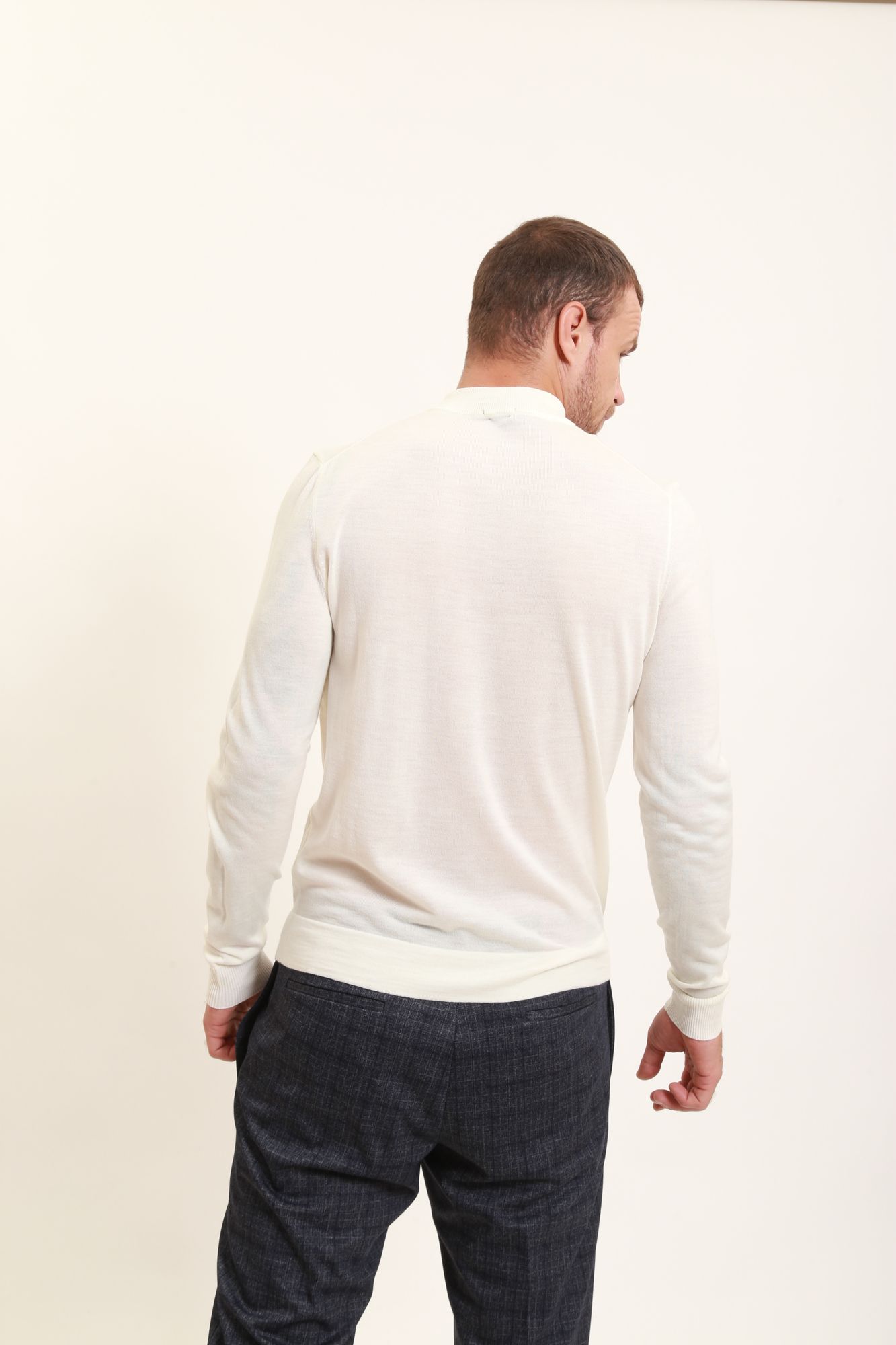 30027988_10012097 Джемпер Strellson Белый