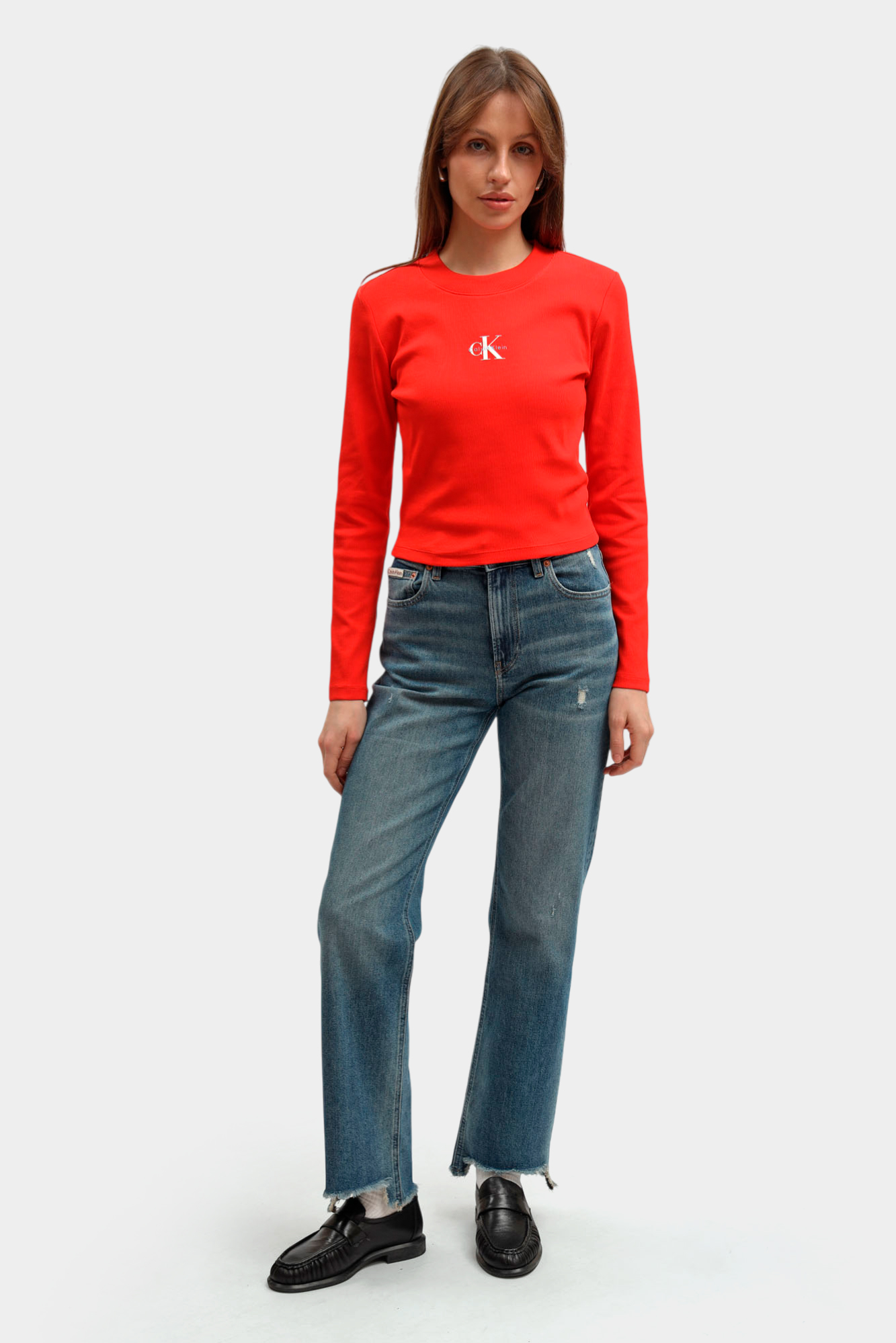 LV047A803G лонгслив calvin klein jeans 