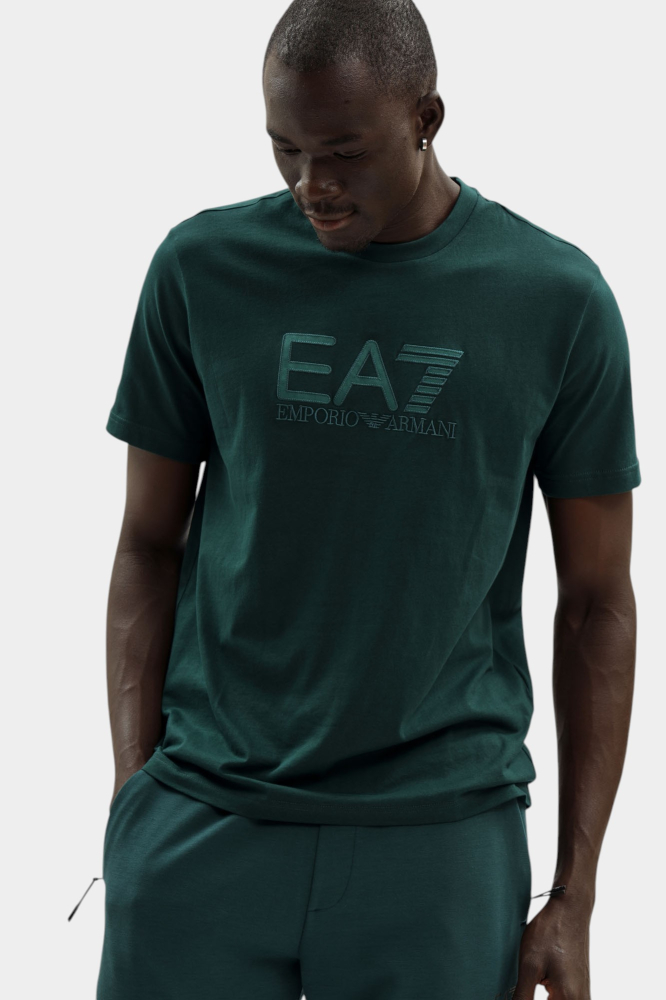 Шорты трикотажные Armani Exchange Хлопок Синий