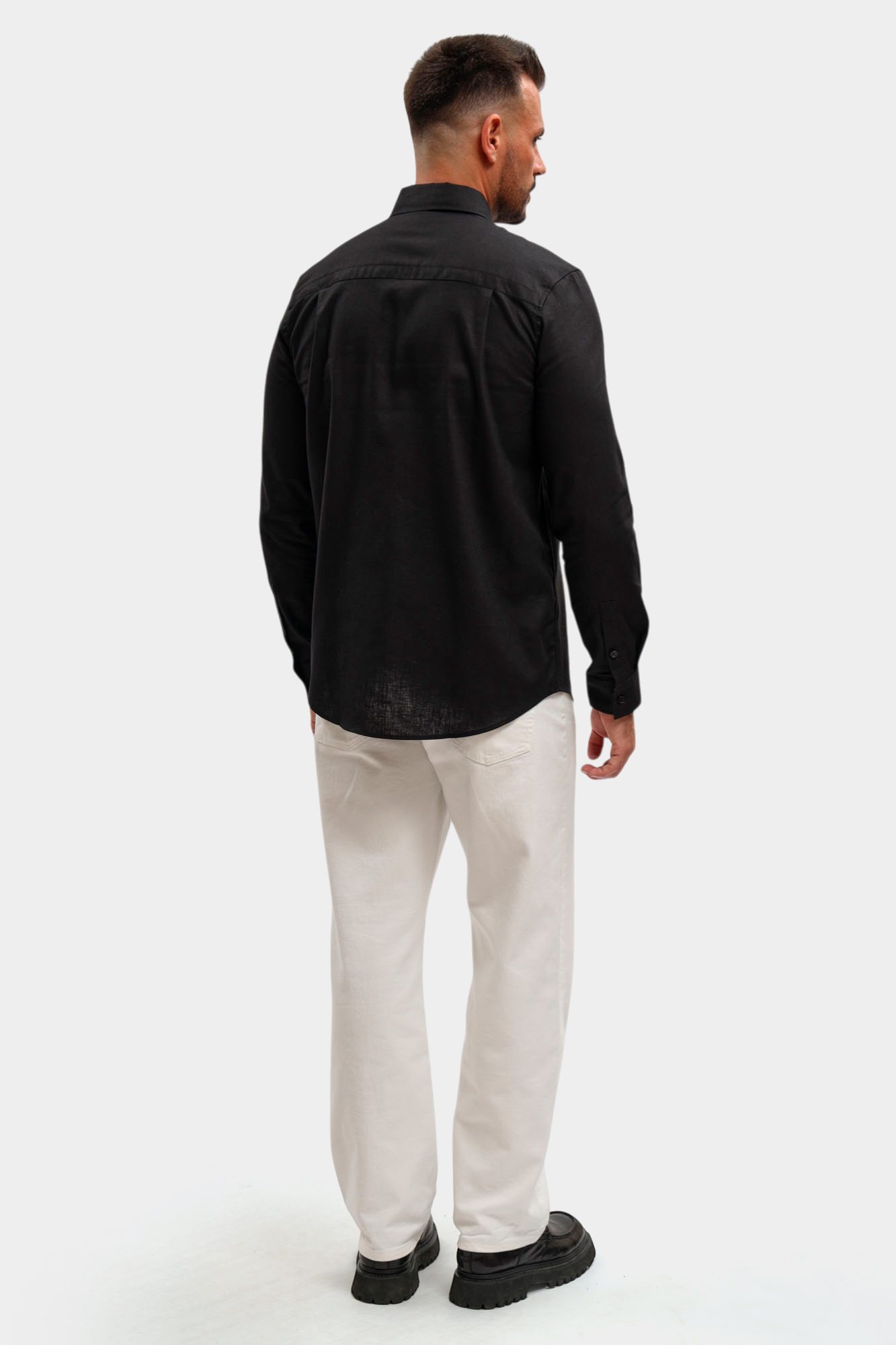 BMS1531 Рубашка Bikkembergs Черный