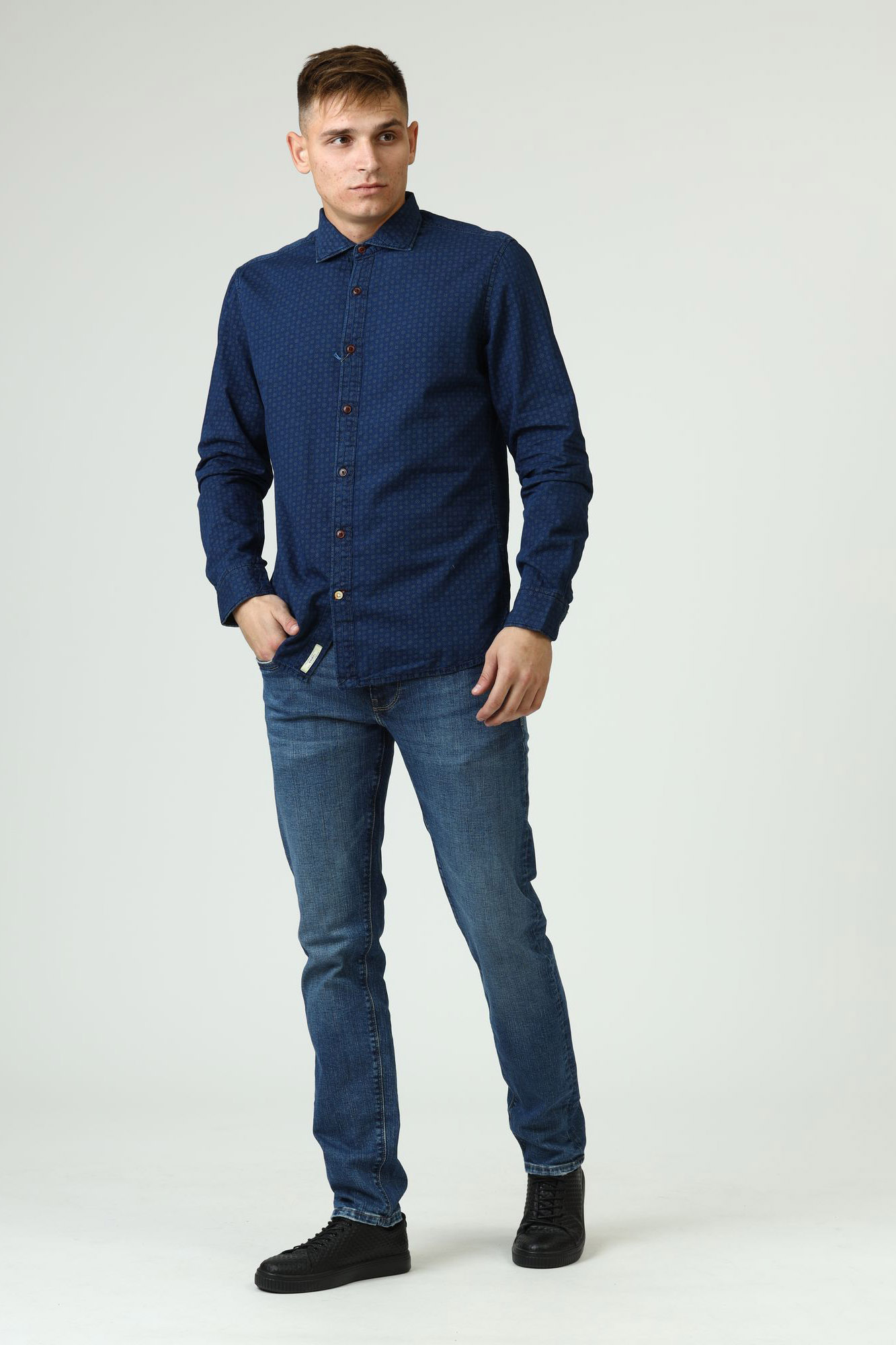 PM200823WQ1 Джинсы HATCH Pepe Jeans Синий