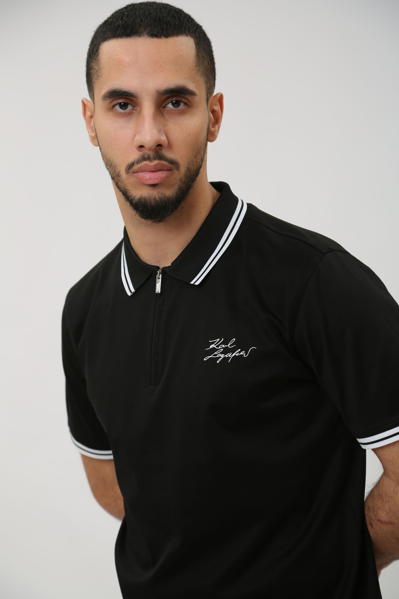 541200_745080 Поло Karl Lagerfeld Черный