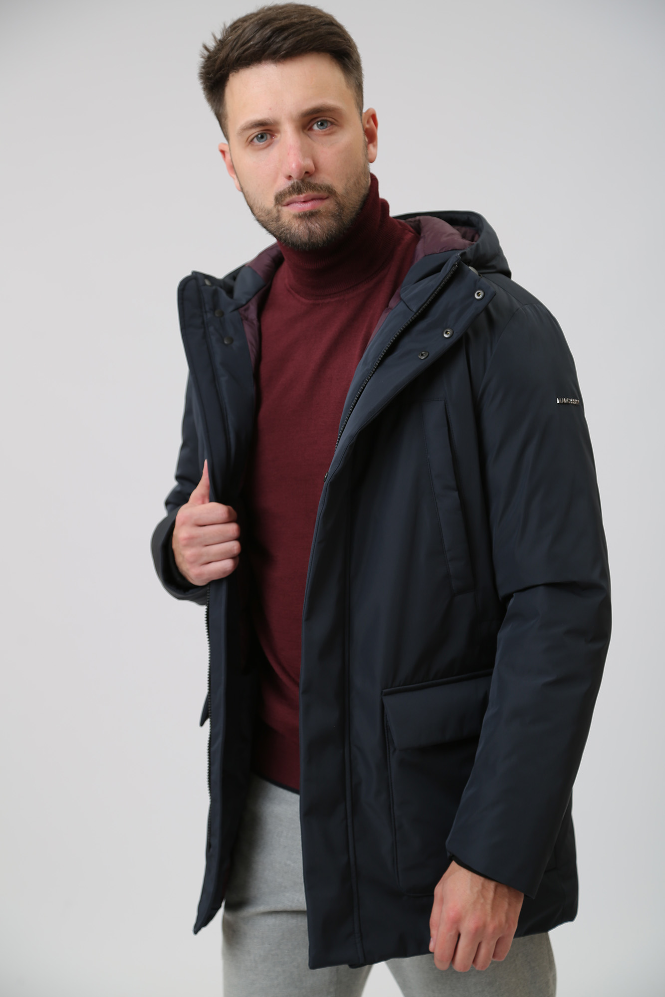 CR1809F23 Куртка утеплённая Marc Cony Синий