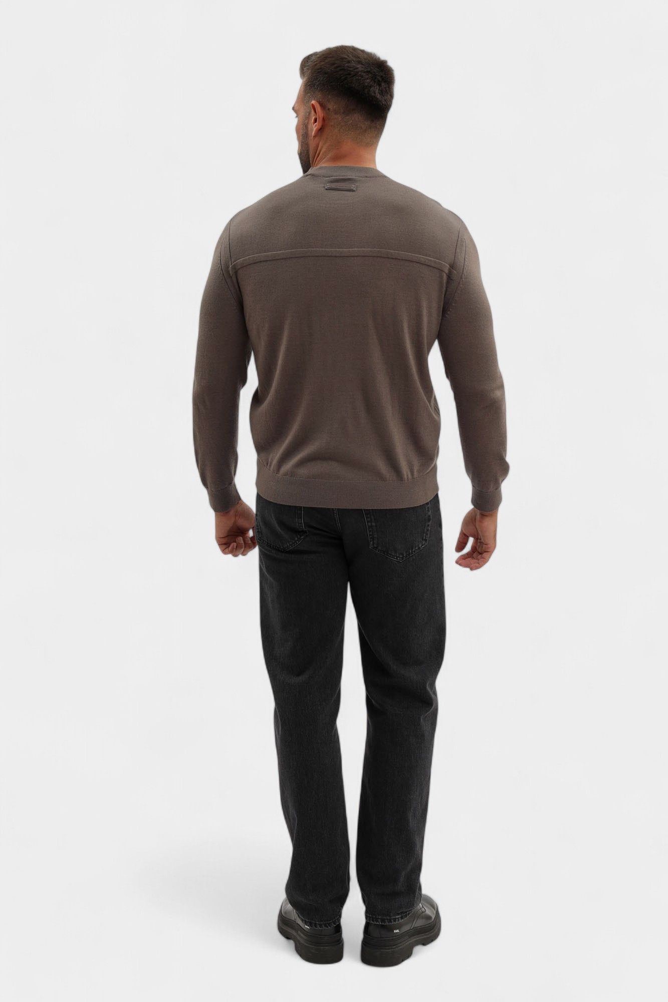 XM001878_AF11982 Джемпер Armani Exchange Серый