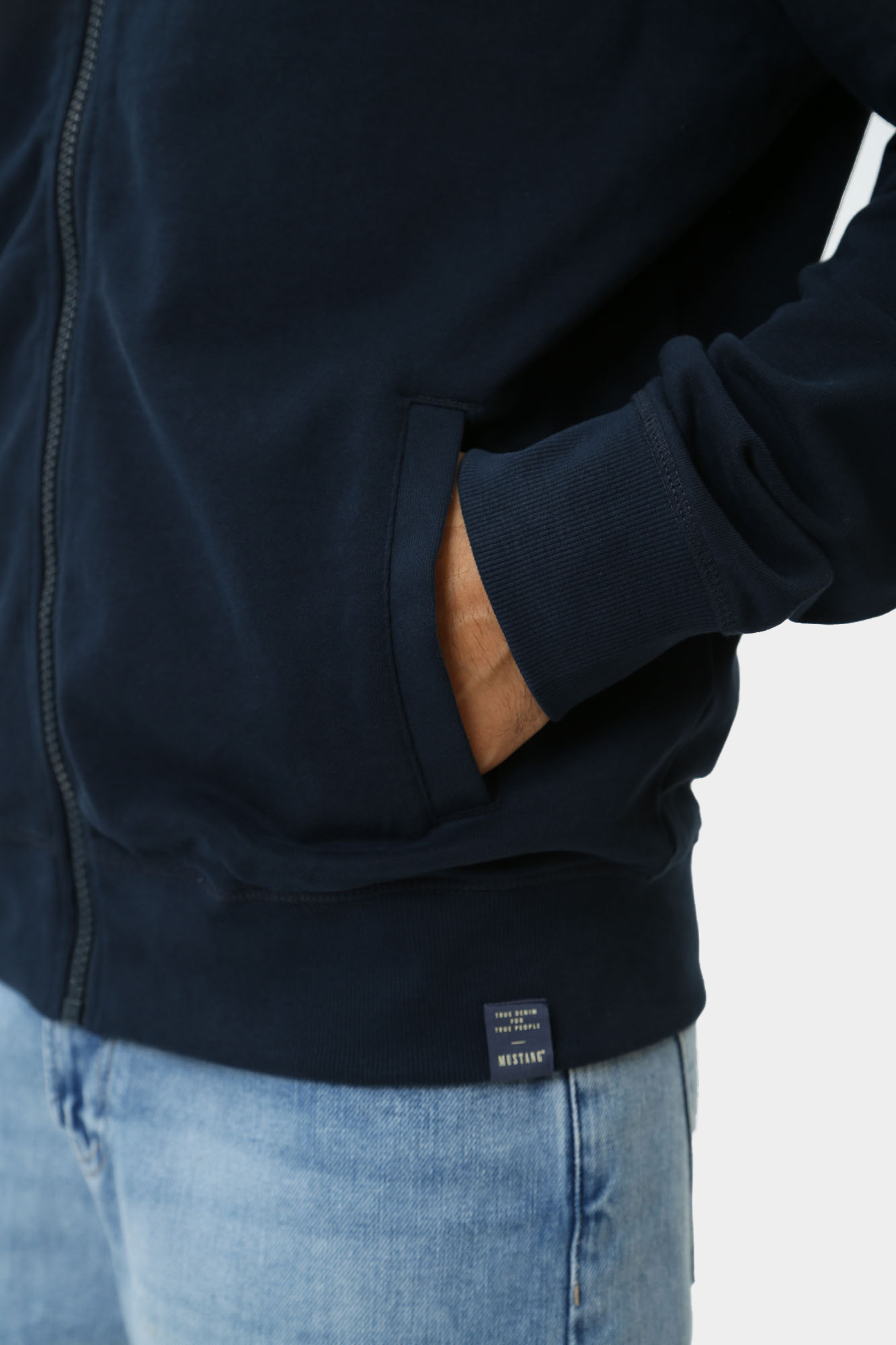 1015631 Толстовка Mustang Синий