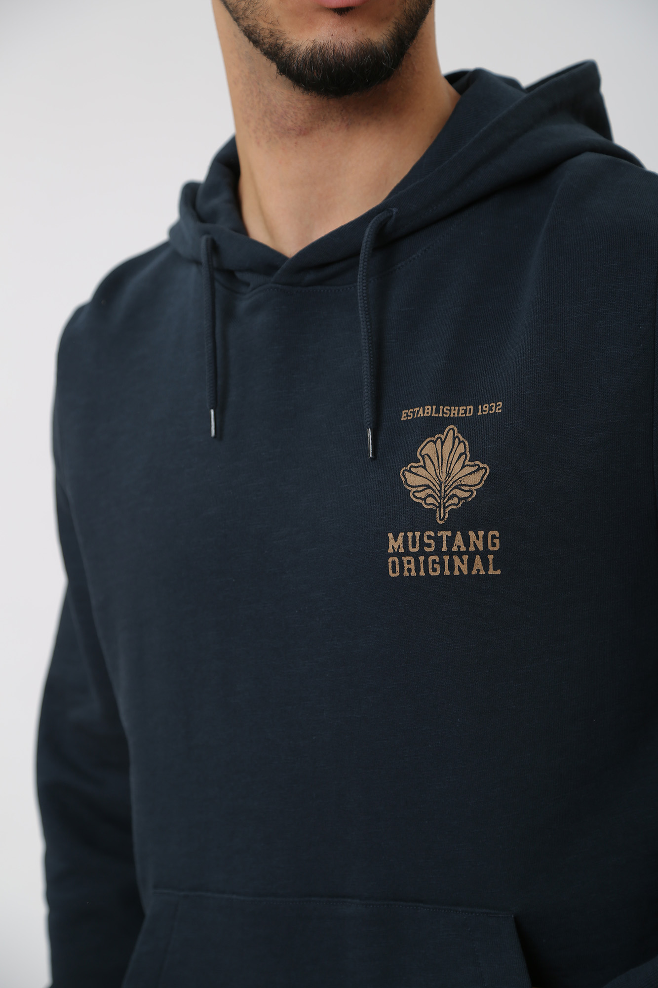 1014508 Худи Mustang Синий