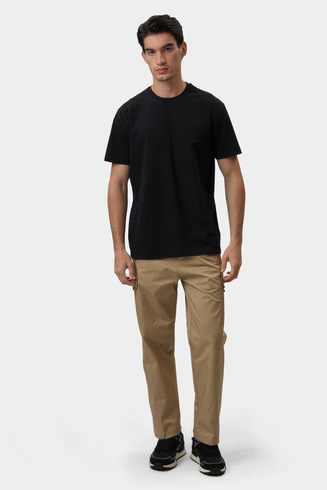 BMT0819 Футболка Bikkembergs Черный