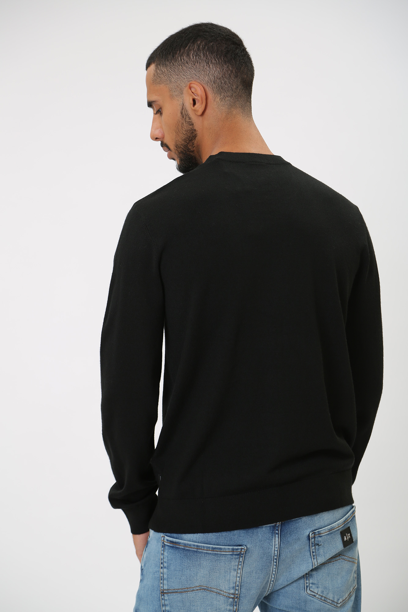 6RZM1D_ZMM9Z Джемпер  Armani Exchange Черный