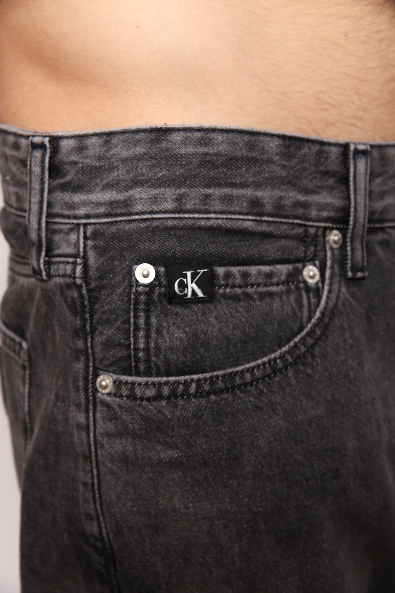 J30J318389 Шорты джинсовые Calvin Klein Jeans Черный