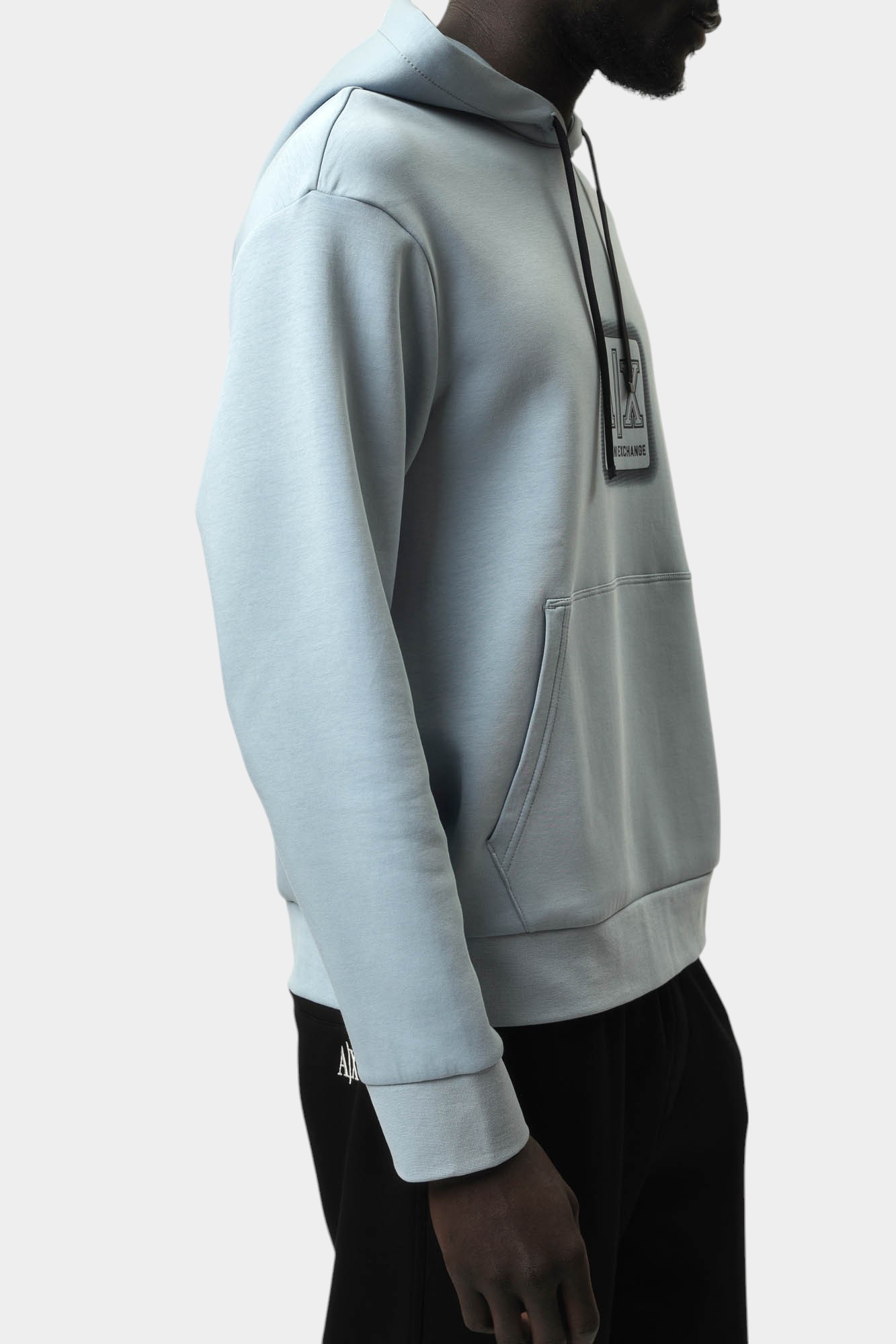 XM000482_AF10818 Худи Armani Exchange Голубой