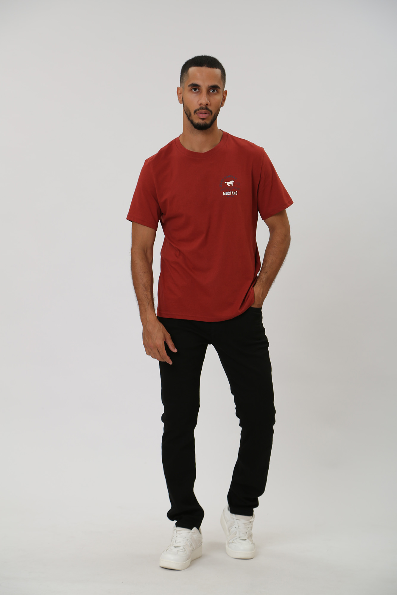 1014062-4000 Брюки джинсовые Mustang Черный