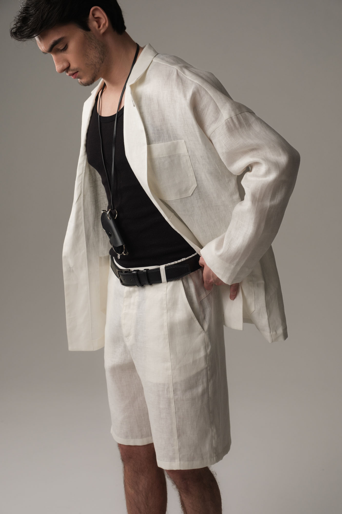 M-242-TH-56-1099 Пиджак The Hills Белый