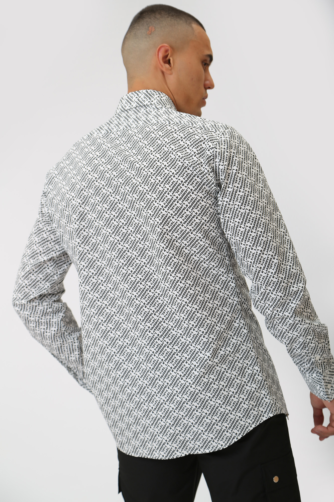 533679_605000 Сорочка д/р Karl Lagerfeld Белый