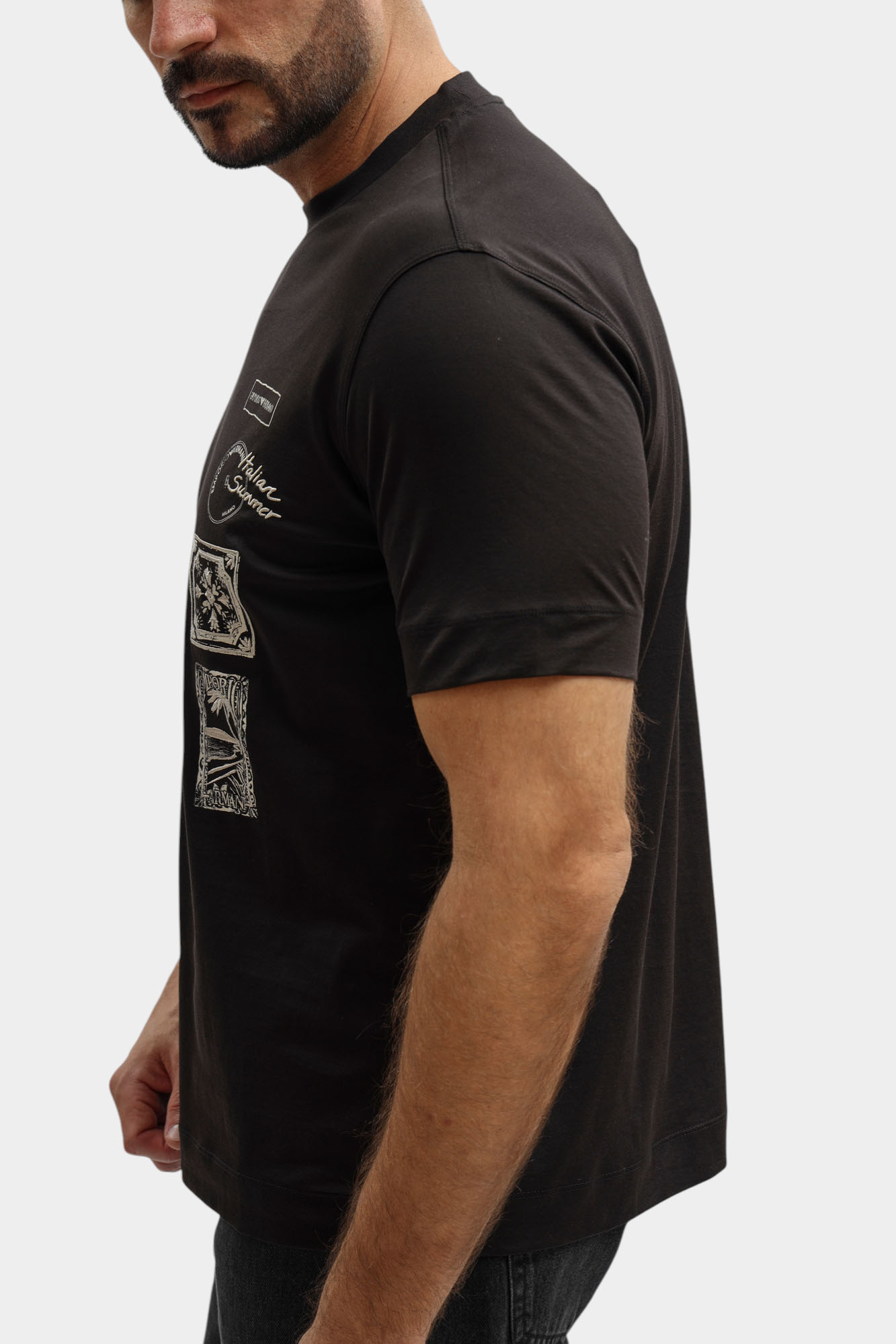 EM004994_AF24470 Футболка Emporio Armani Черный