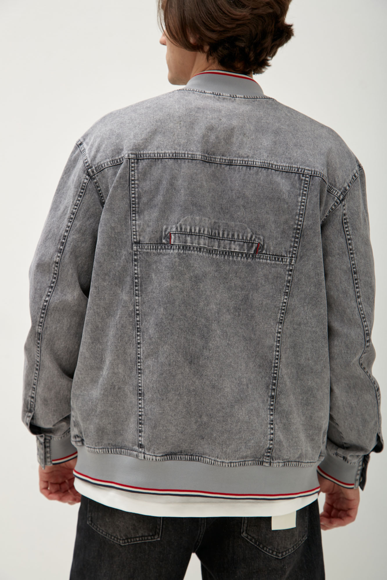 M-242-TH-56-0144 Бомбер The Hills Серый