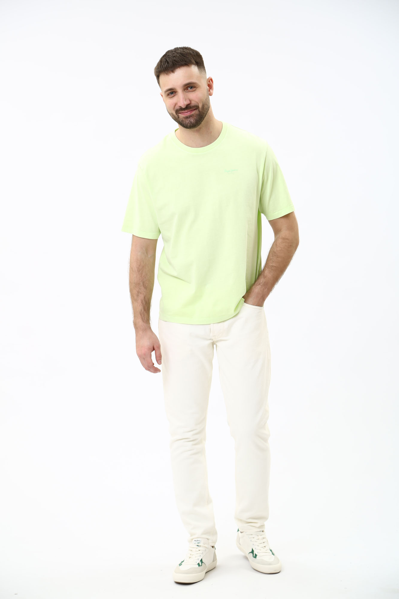 PM508664 Футболка Pepe Jeans Салатовый