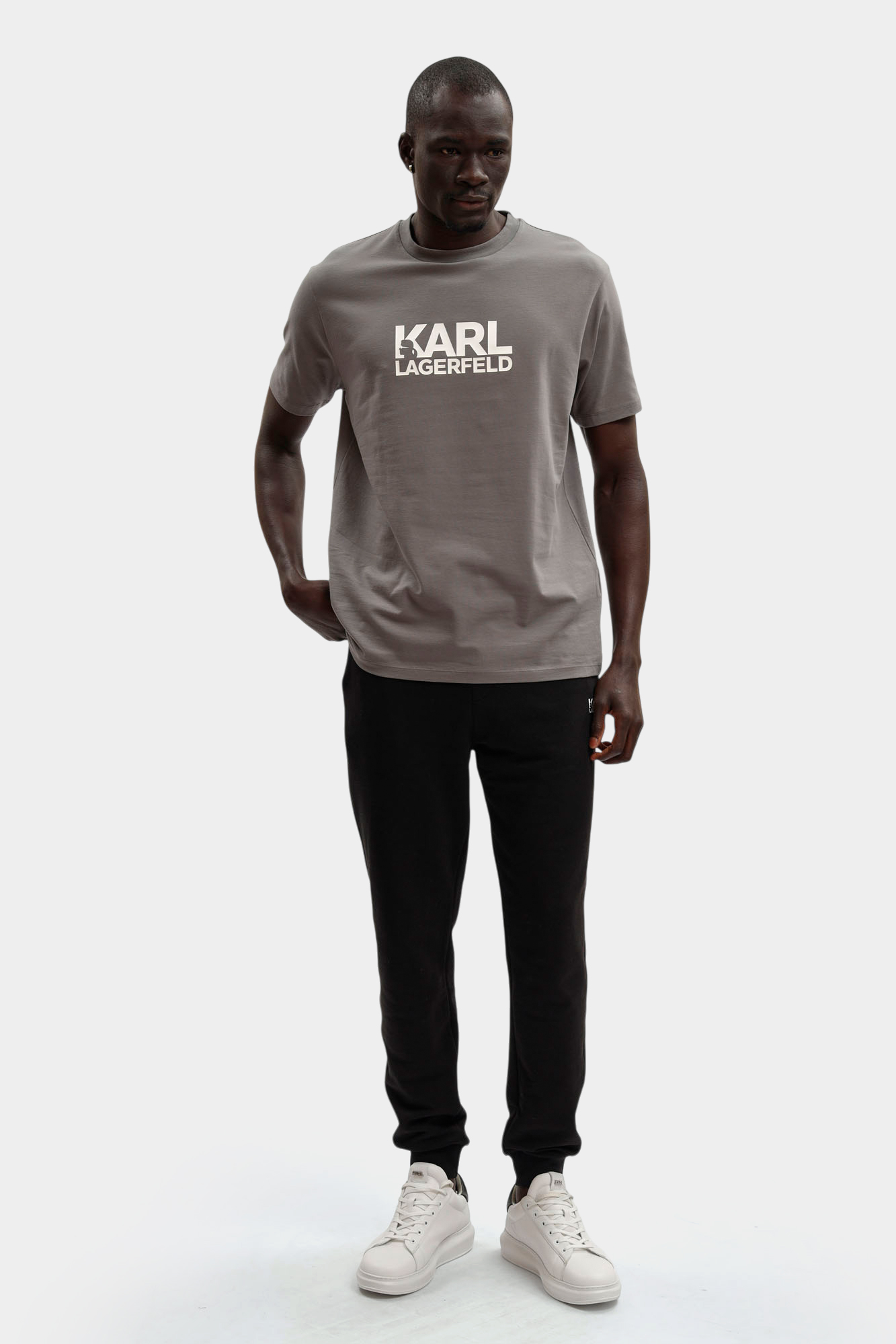 561235_755780 Футболка Karl Lagerfeld Серый