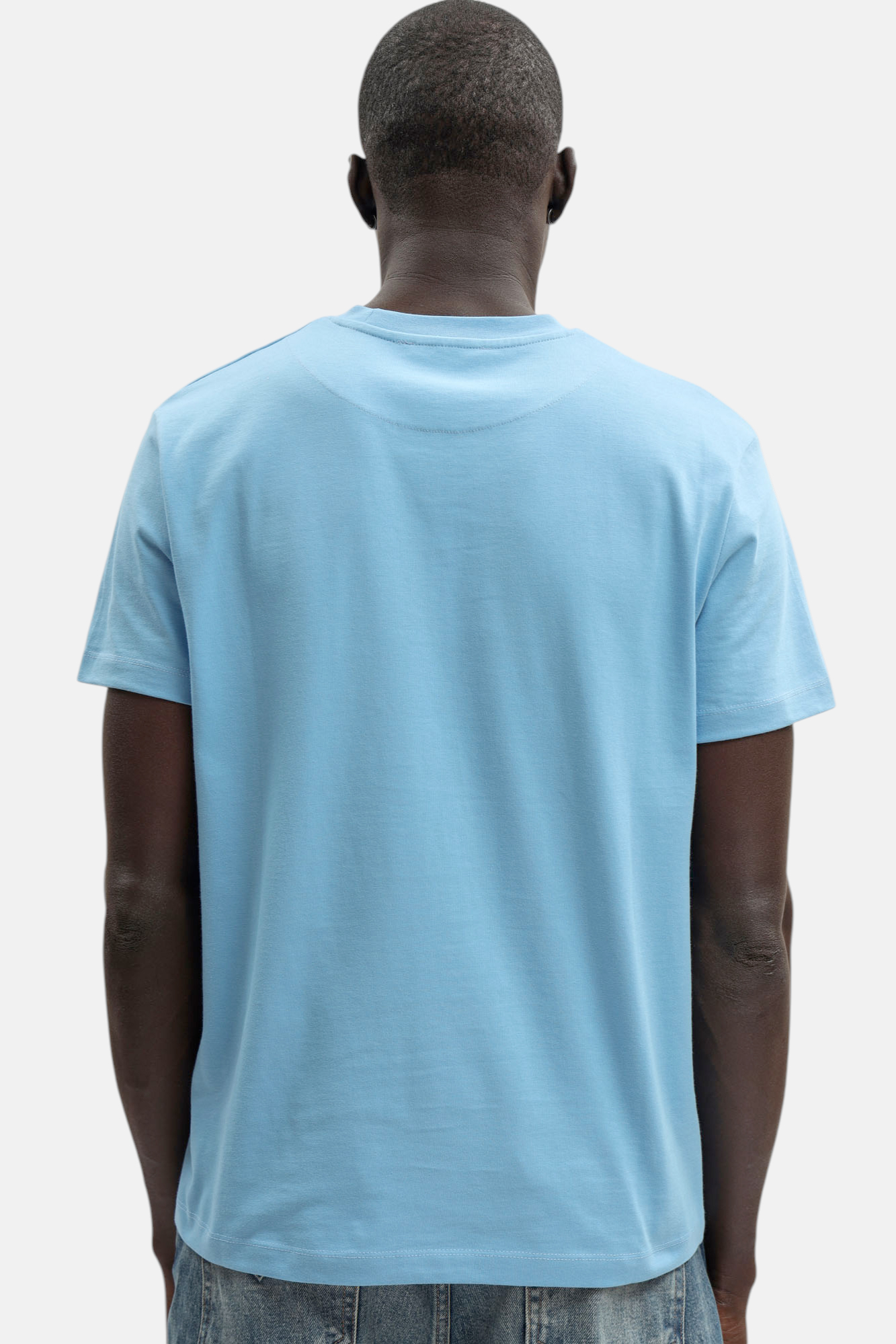 BMT1586 Футболка Bikkembergs Голубой