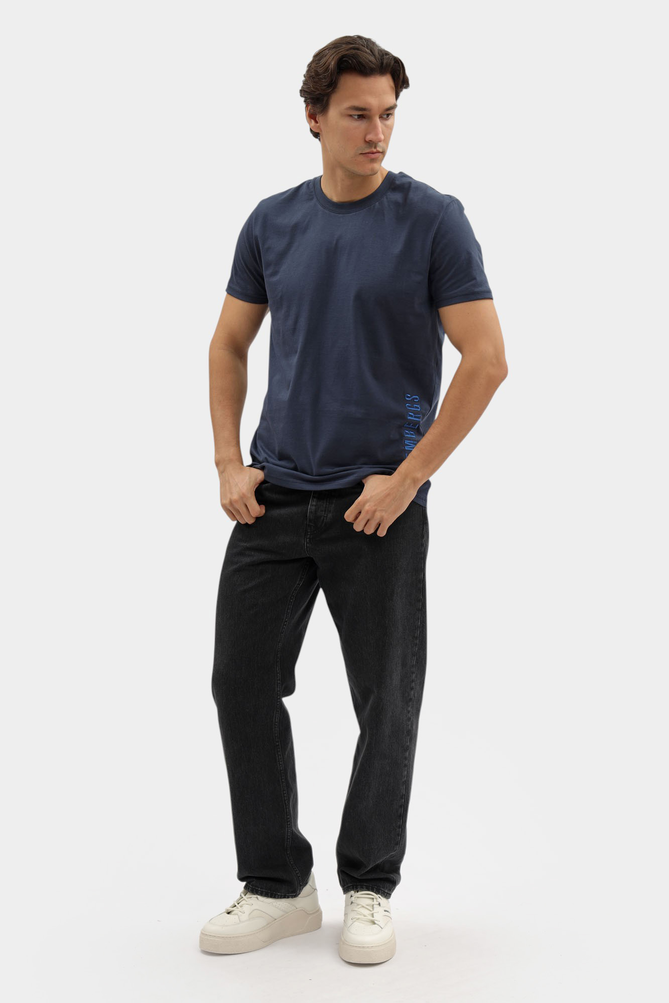 BMT1253 Футболка Bikkembergs Синий