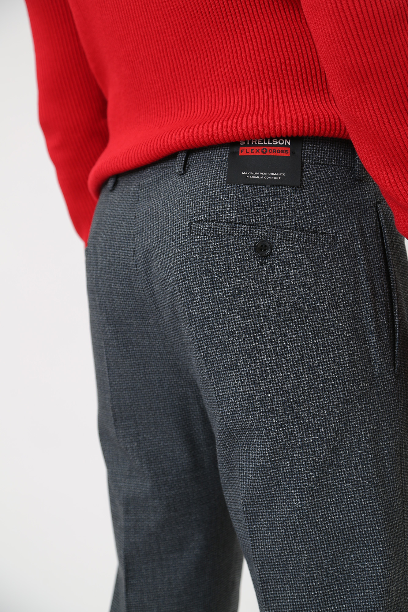 30034024_10014521 Брюки классические Strellson Синий