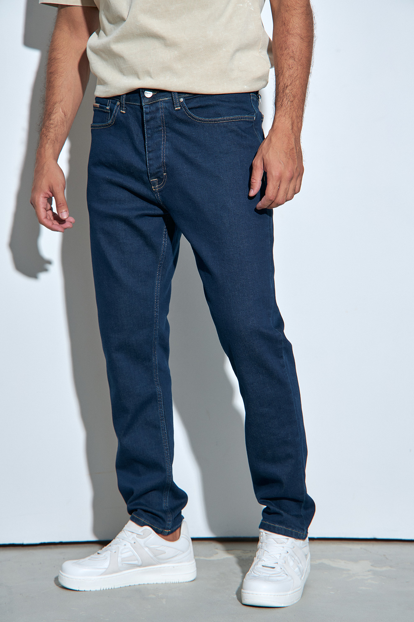VM-232-33-009 Джинсы TAPER Van Mich Синий