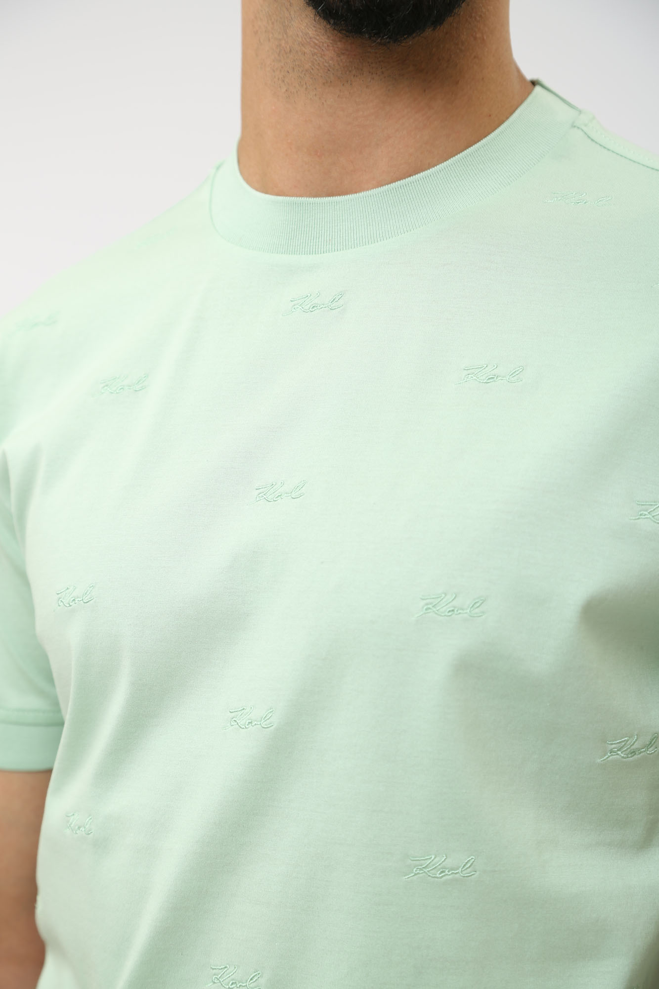 Футболка Karl Lagerfeld Зеленый