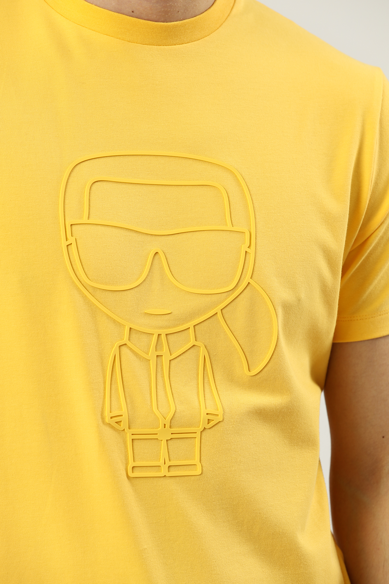 521221_755089 Футболка Karl Lagerfeld Желтый