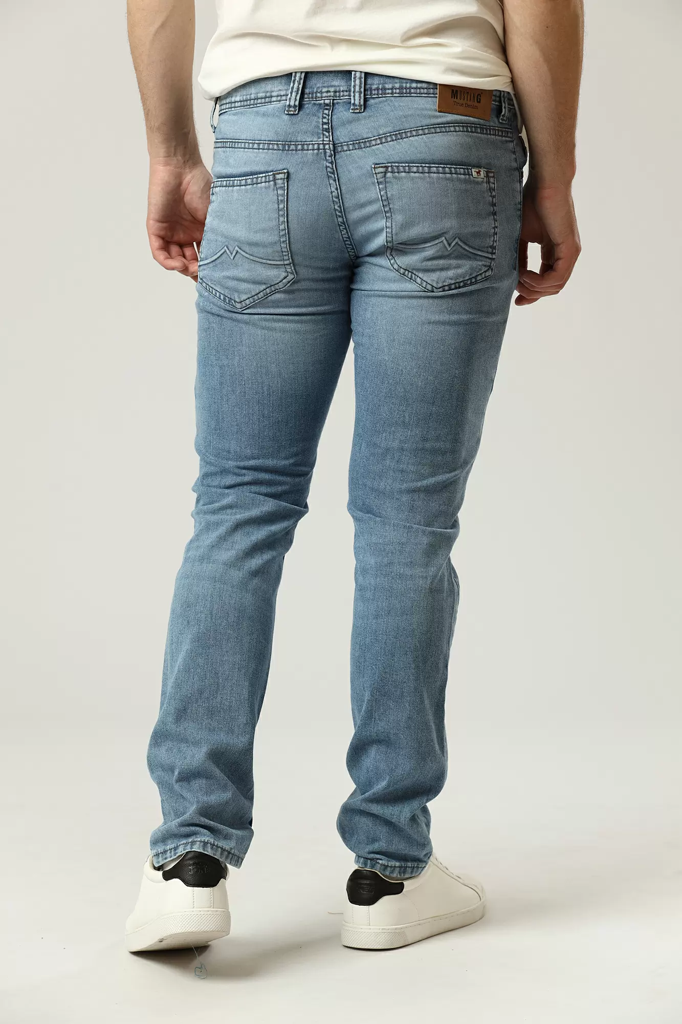 1012181-5000 Джинсы Oregon Tapered Mustang Голубой