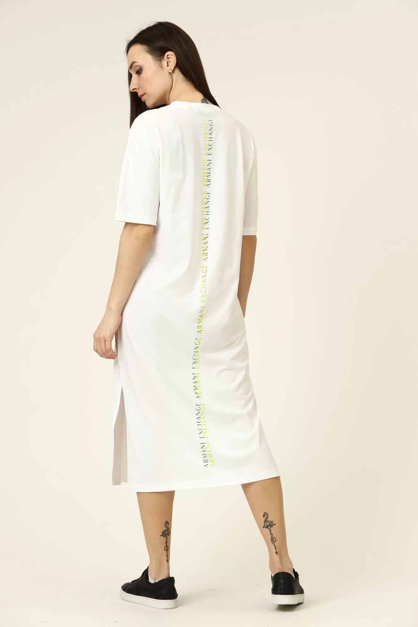 3KYA80_YJ9MZ платье armani exchange 