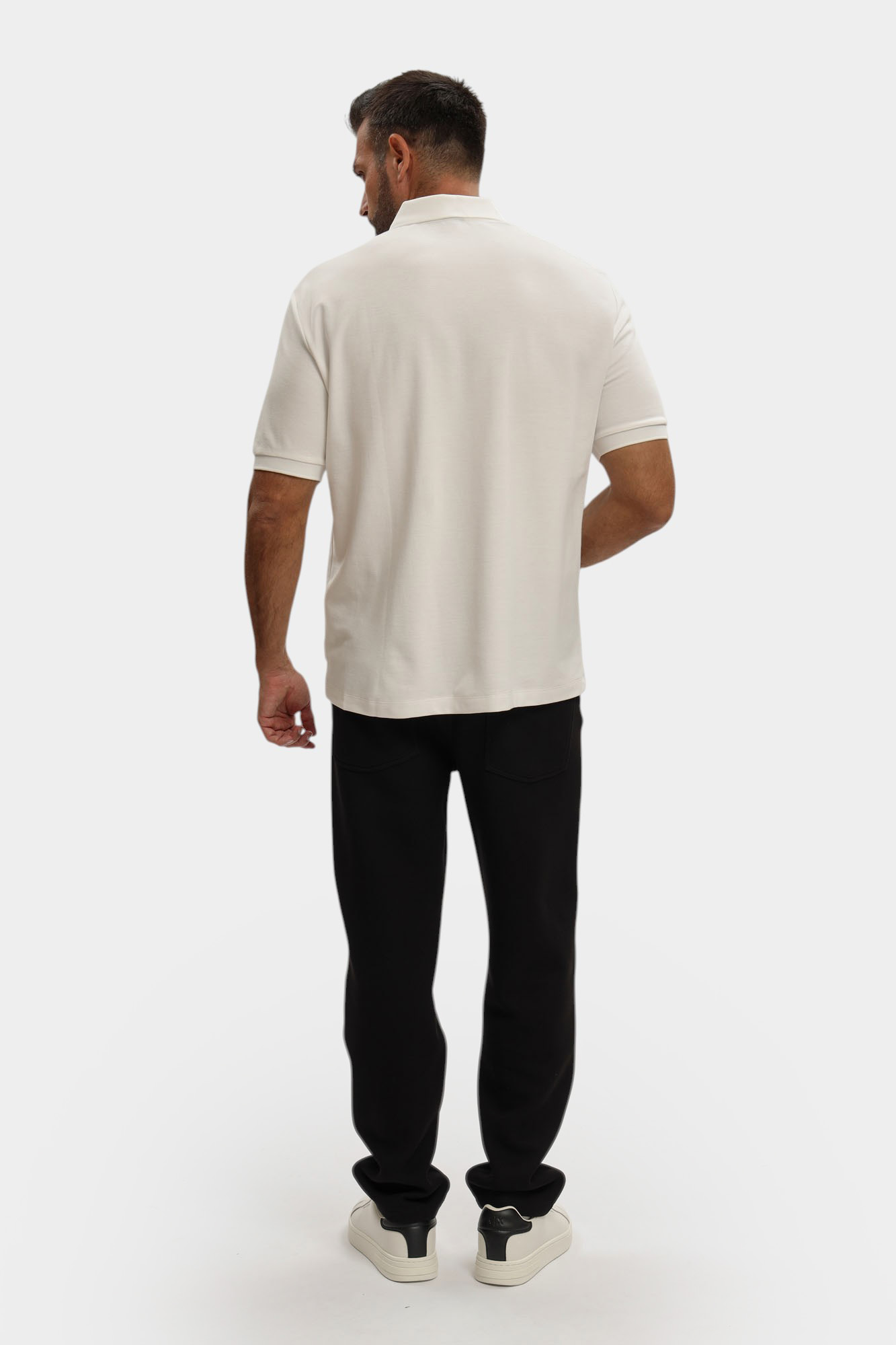 XM001372_AF16262 Поло Armani Exchange Белый