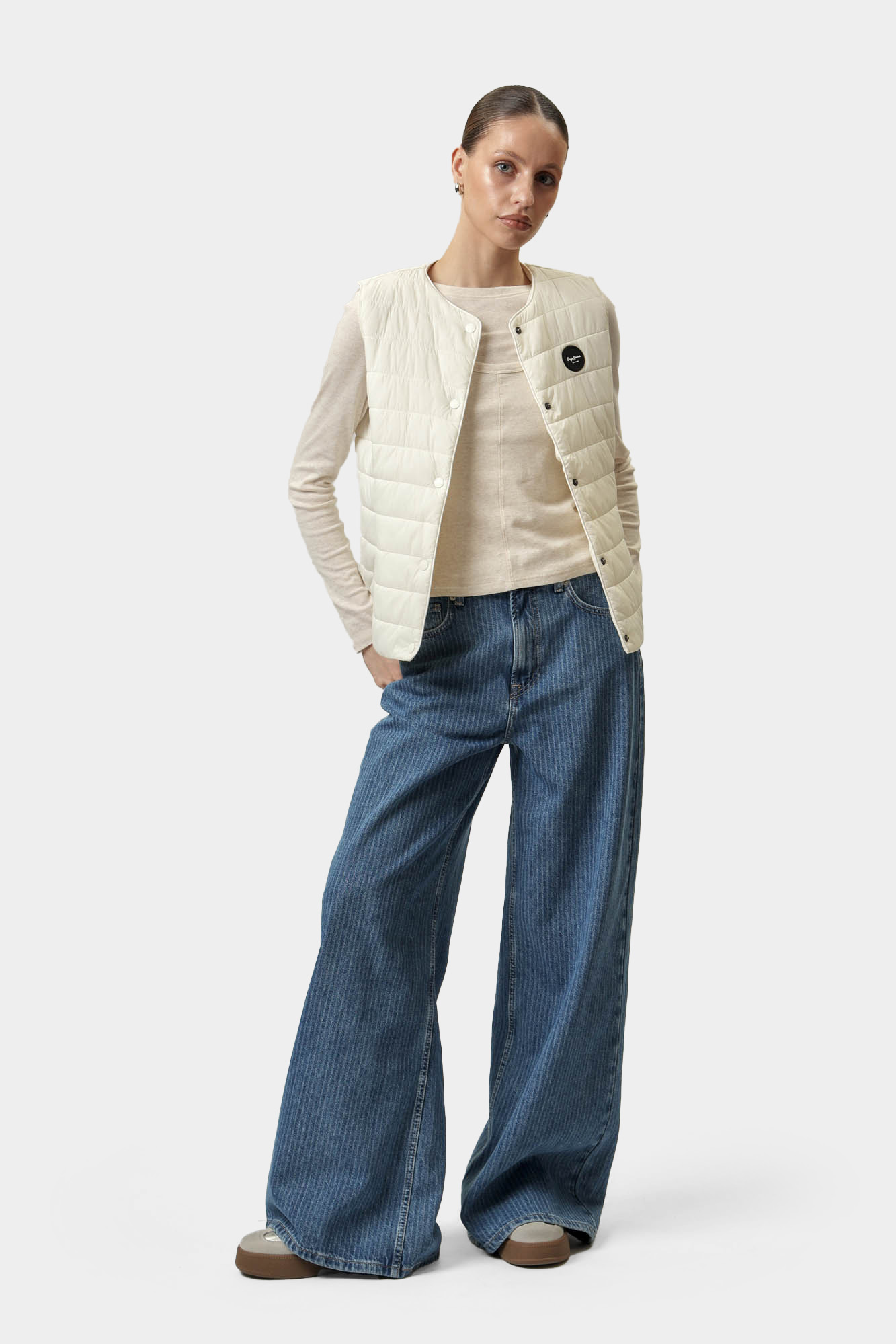 PL402584 жилет утепленный pepe jeans 