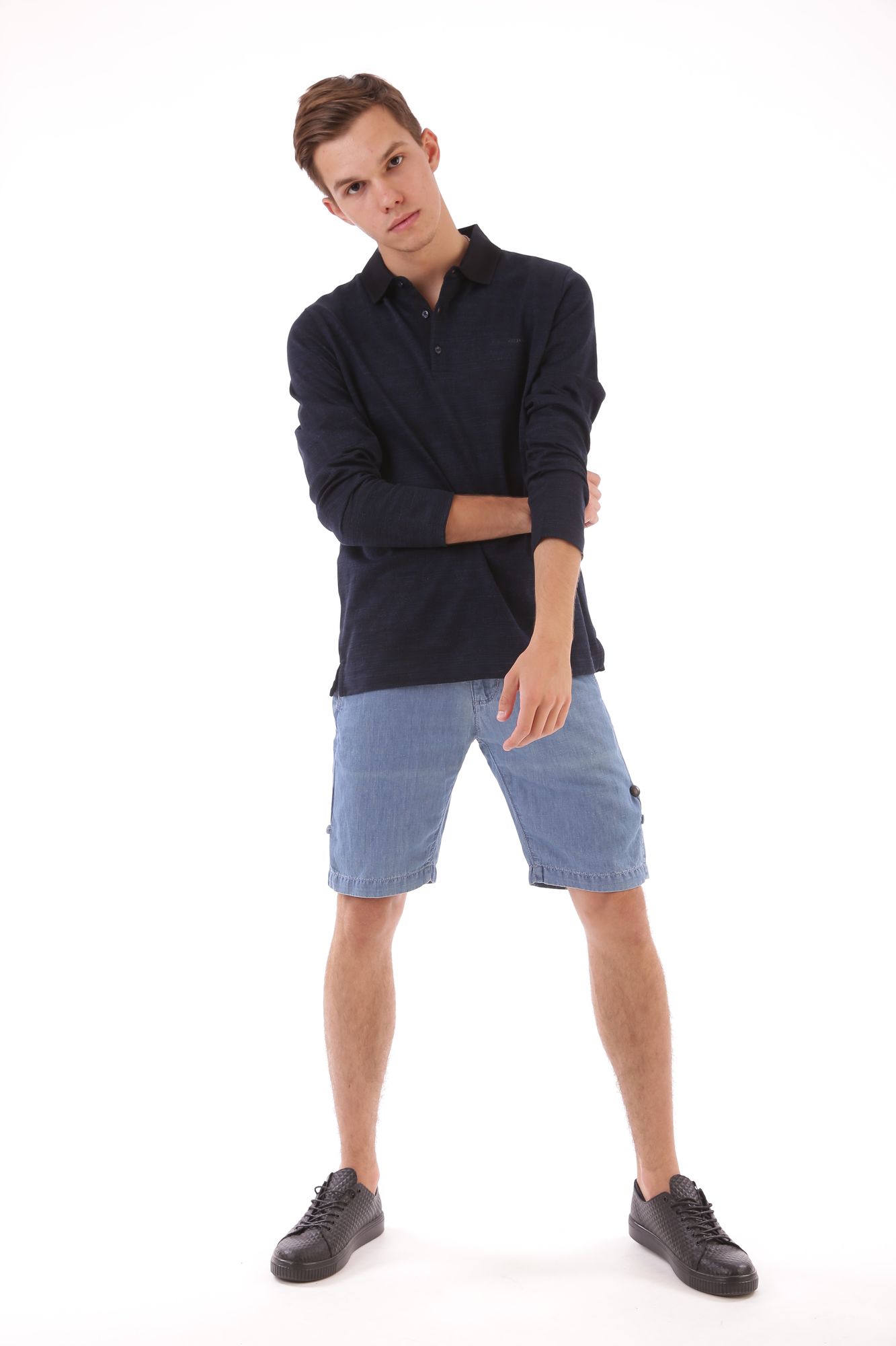 66812_920 Шорты Lagerfeld Голубой