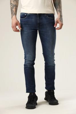 Поло Calvin Klein Jeans Хлопок Молочный