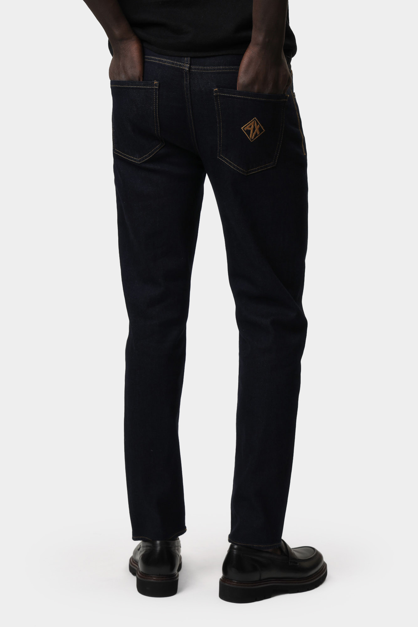 XM000049_AF12964 Брюки джинсовые Armani Exchange Синий