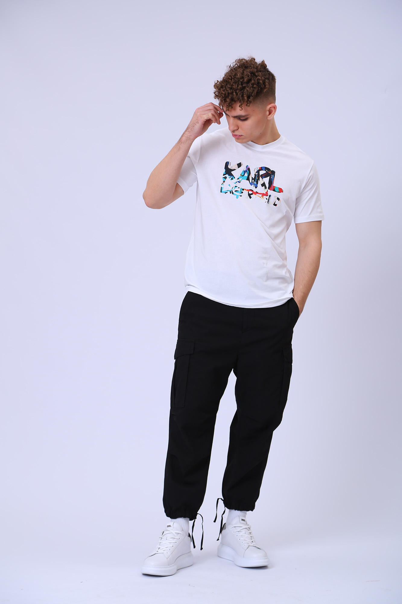 531224_755400 Футболка Karl Lagerfeld Белый