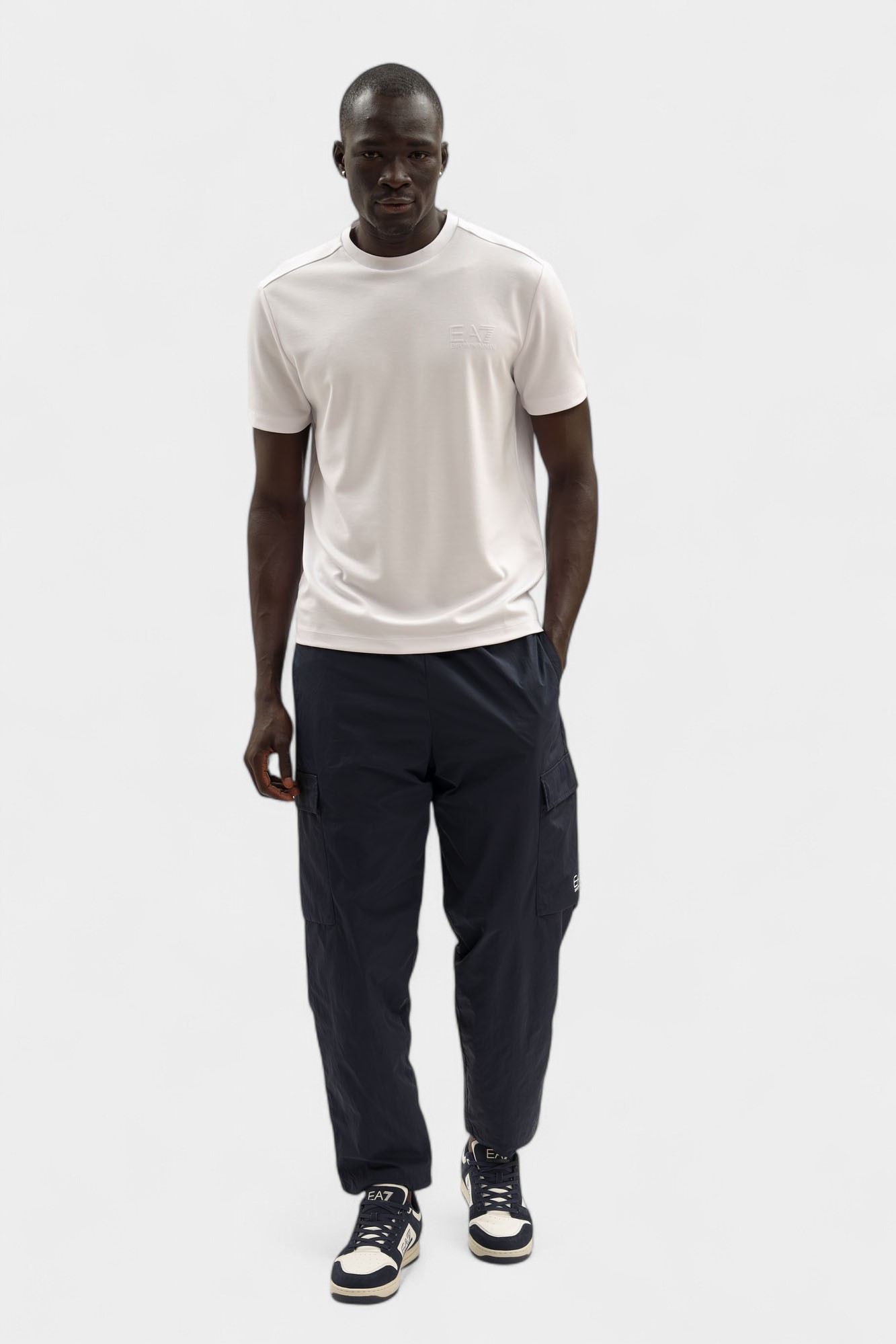 7M000953_AF13190 Брюки EA7 Голубой