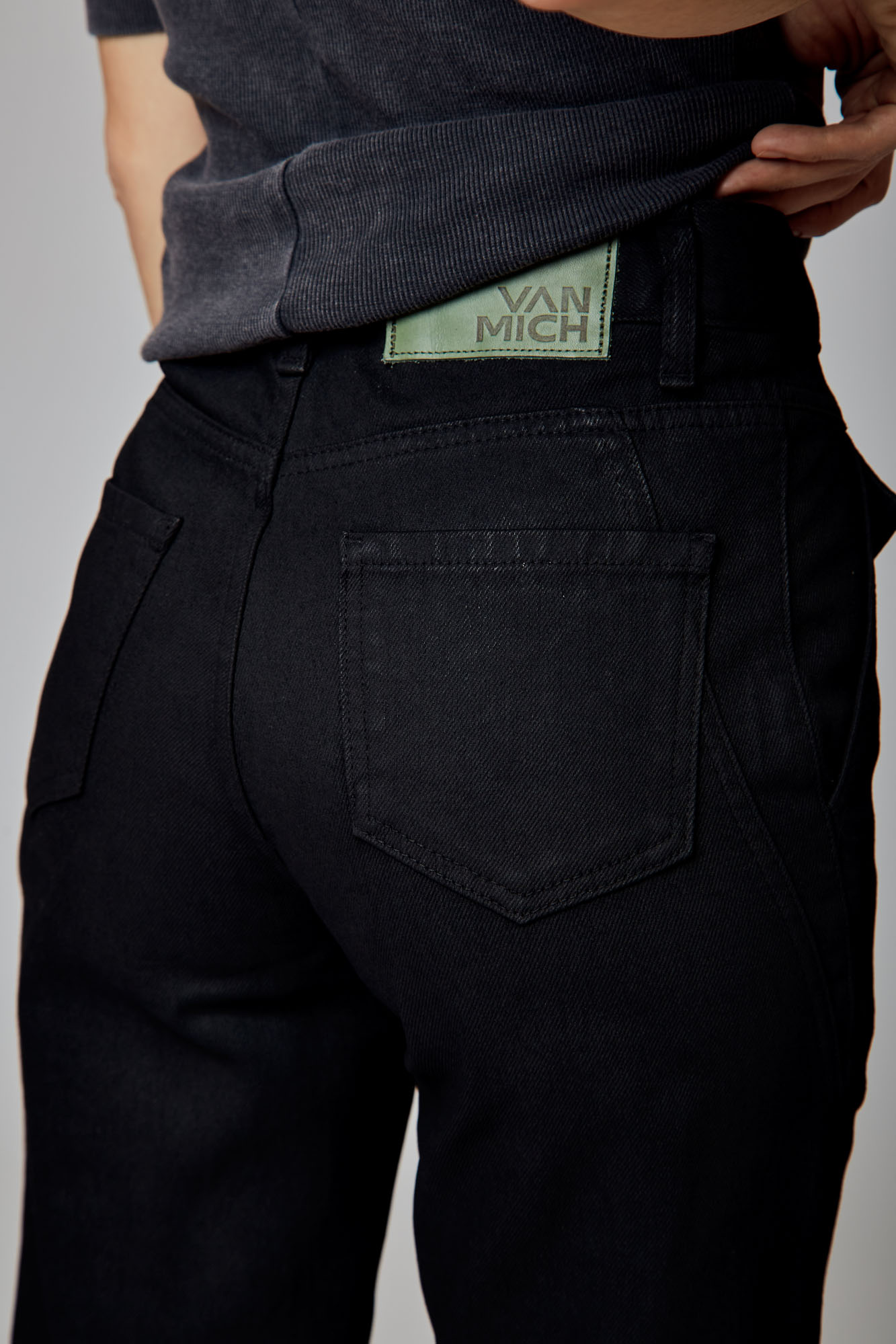 VW-OMA-33-337 брюки джинсовые van mich 