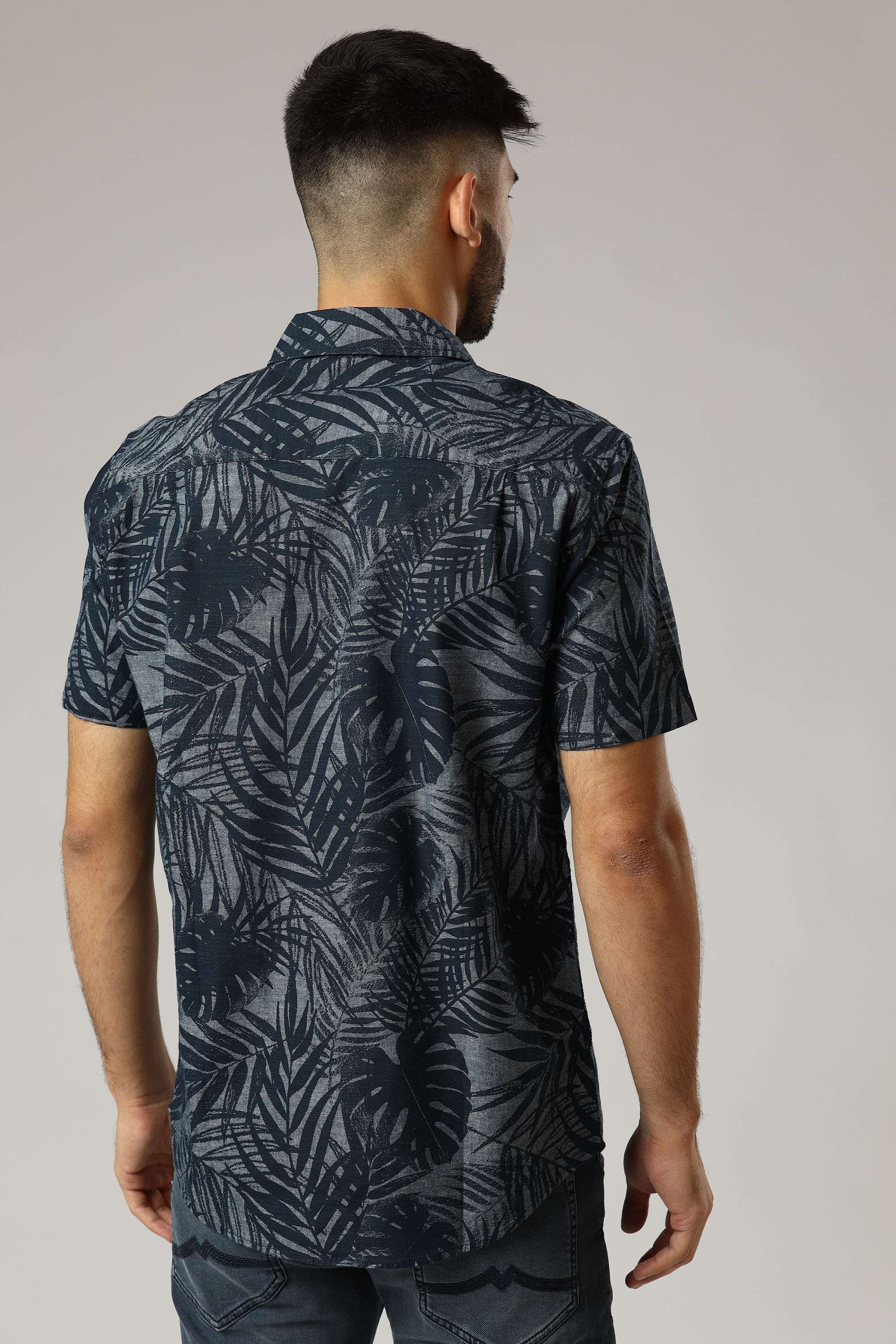 1012471 Рубашка Mustang Синий