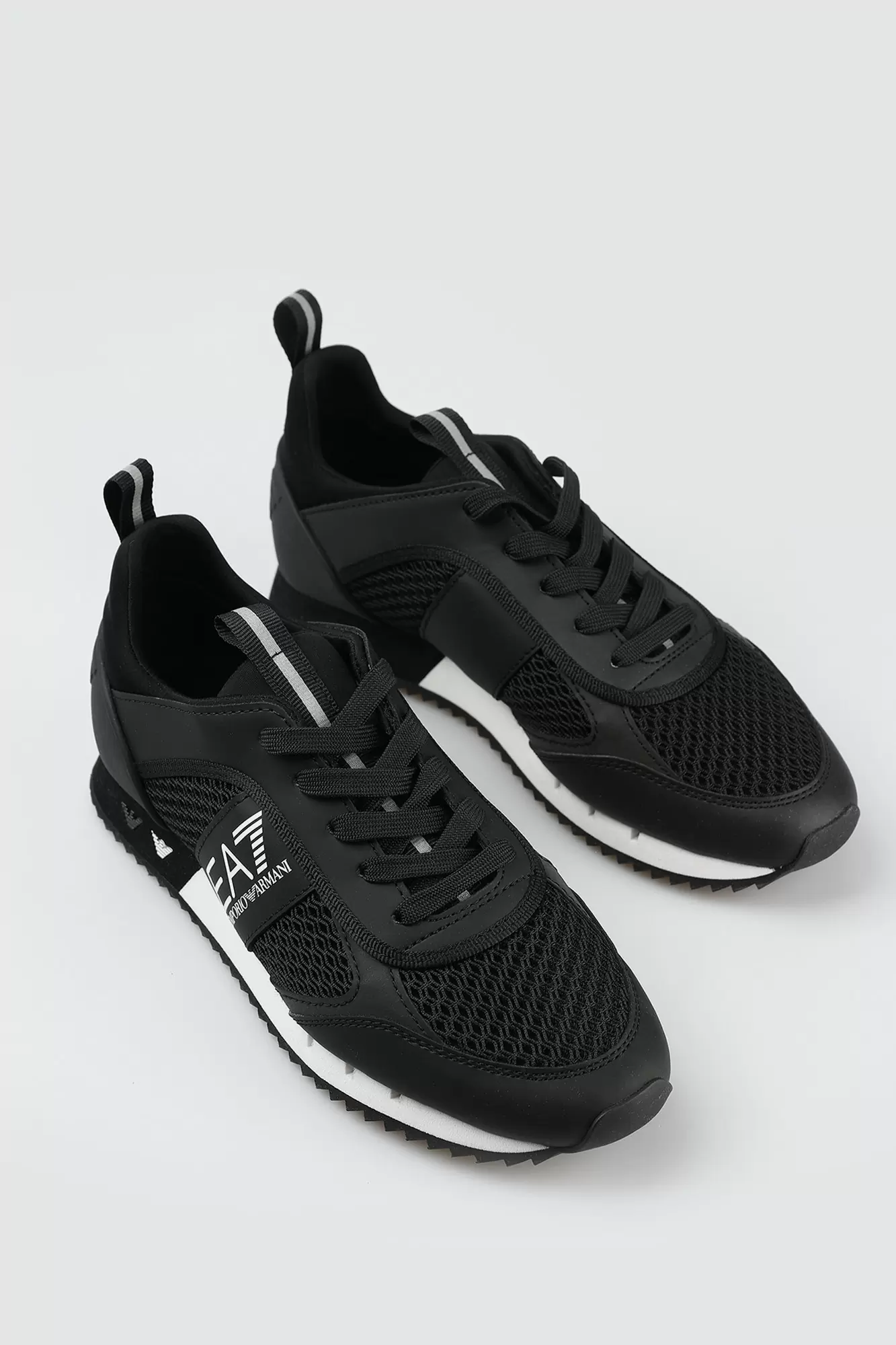 X8X027_XK050_A120_BLACK+WHITE Кроссовки EA7 Черный