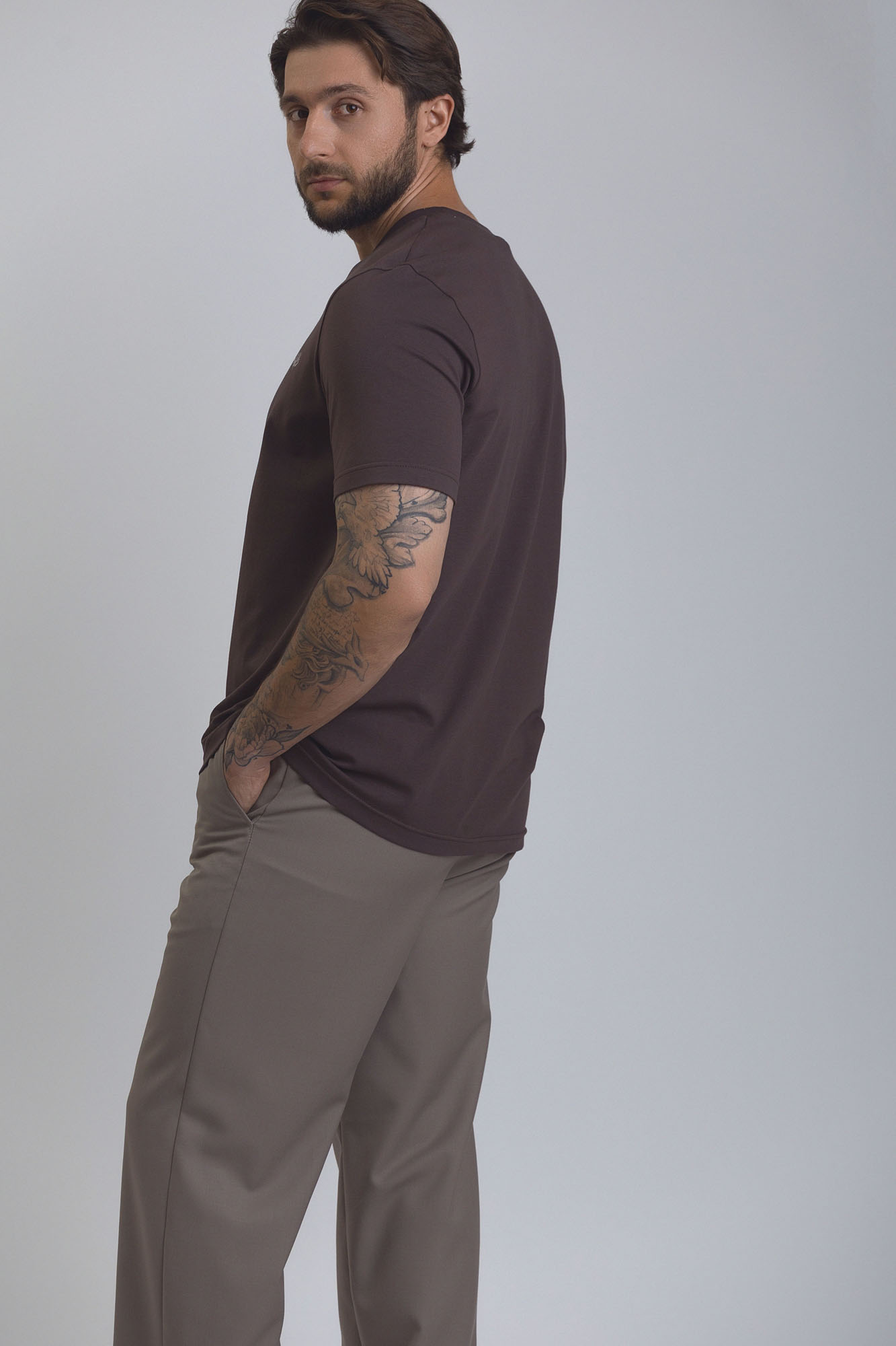 M-252-THT-22-2003 Футболка The Hills Коричневый