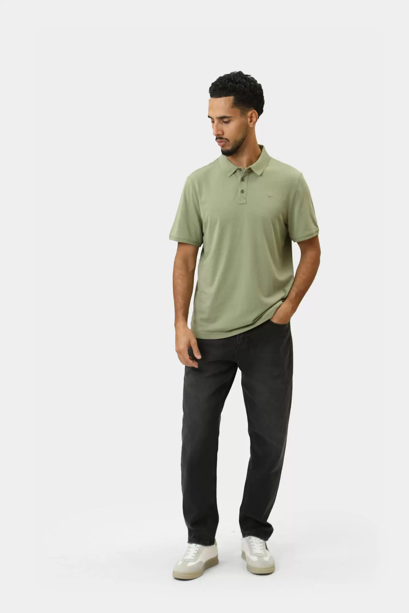 1015682 Поло Mustang Зеленый