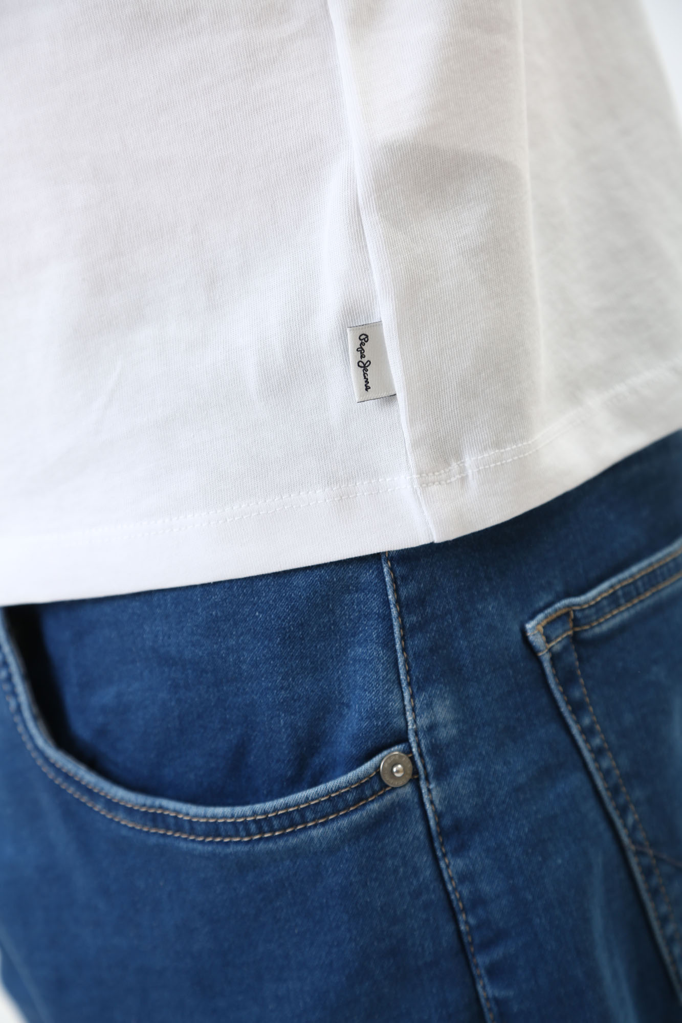 PM80108 Шорты джинсовые Pepe Jeans Синий